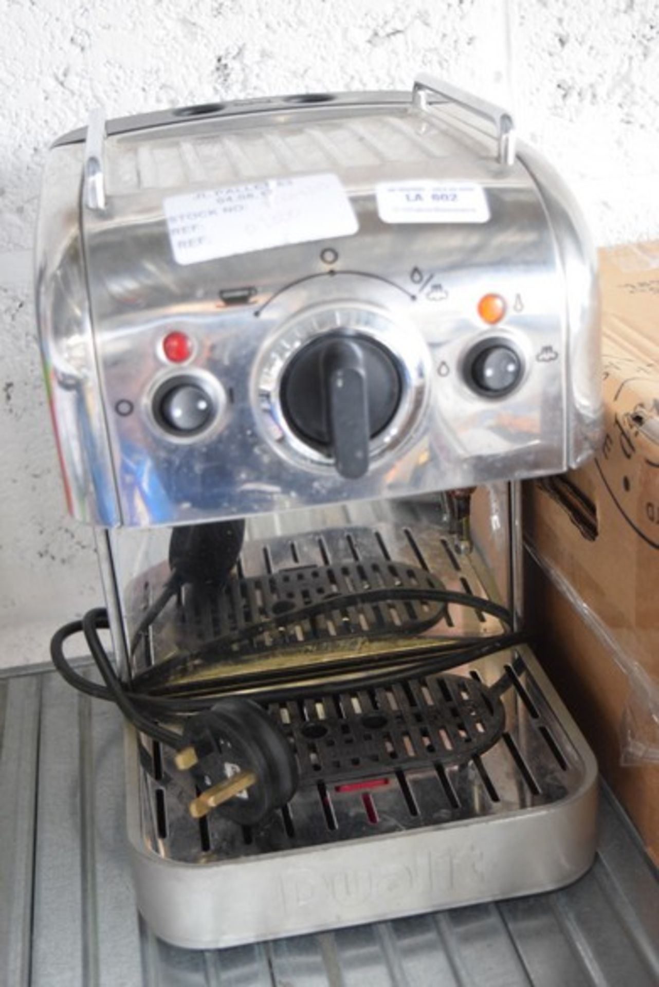 1 x DUALIT COFFEE MACHINE RRP £200 04.08.17 (85508213) *PLEASE NOTE THAT THE BID PRICE IS MULTIPLIED