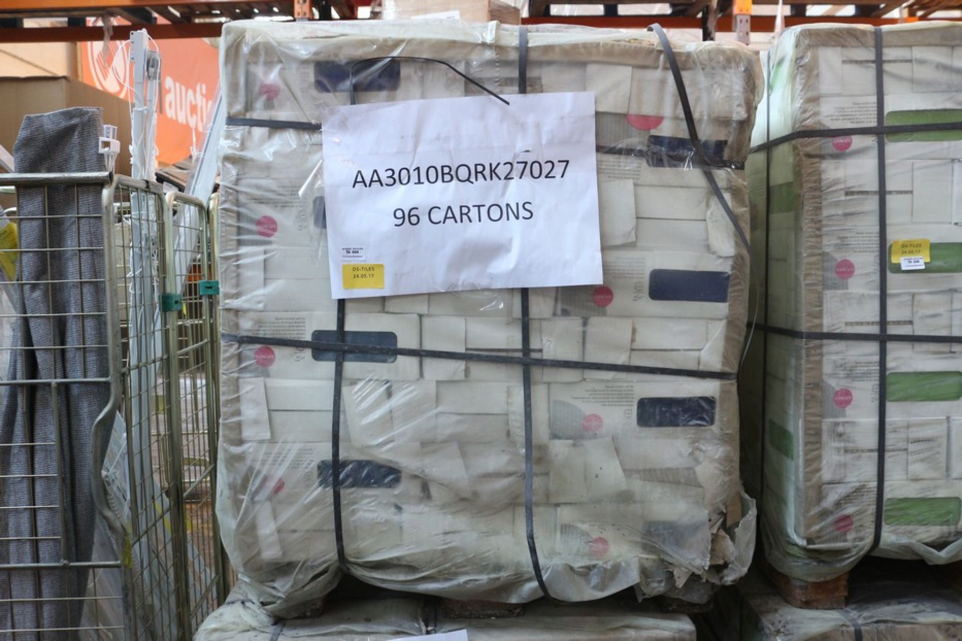 96X FACTORY SEALED BY JOHNSON TILES GLAZED WALL TILES 300 X 100MM RRP £6.99 COMBINED RRP £671.04 (