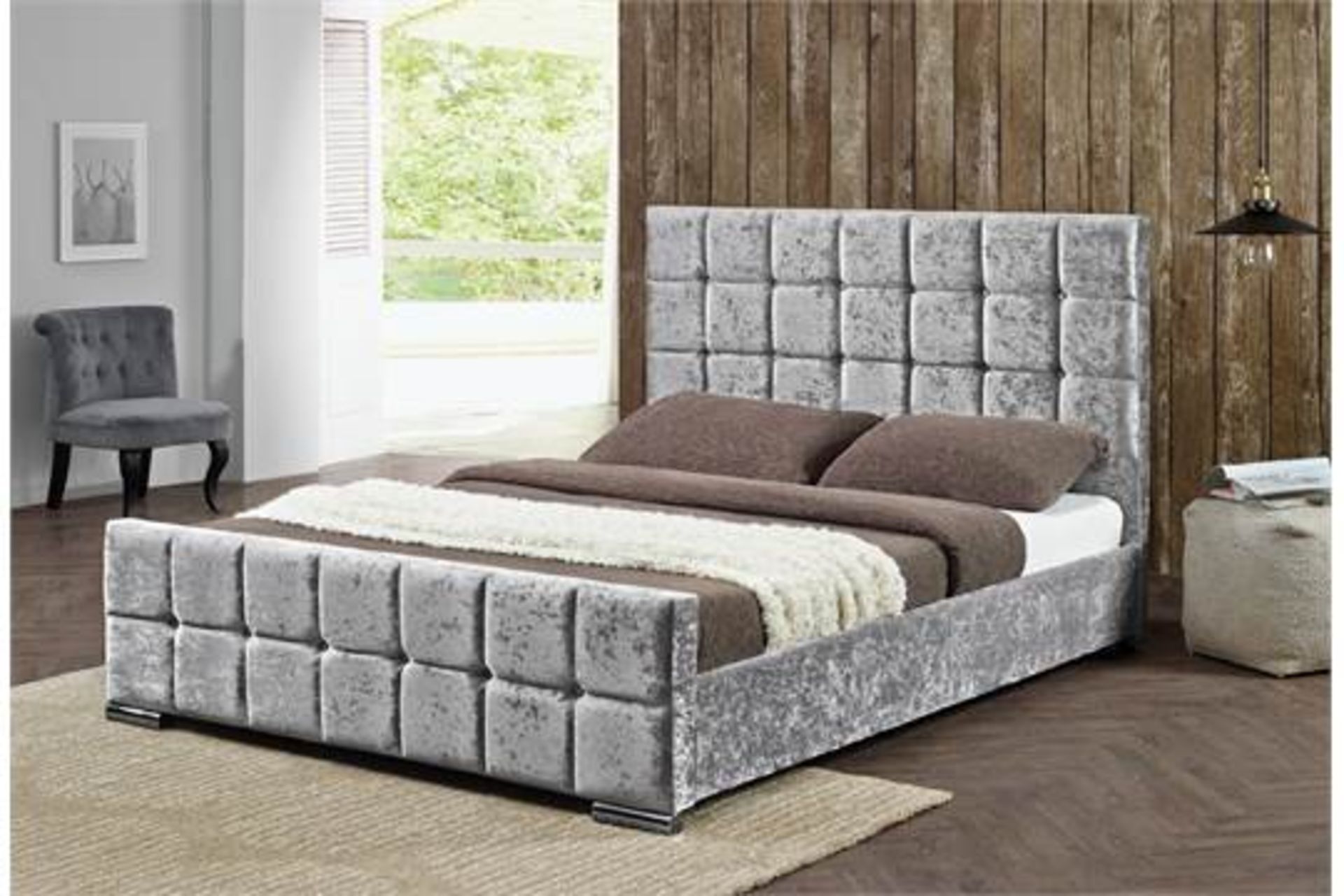 5X BOXED BRAND NEW KING SIZE BED RRP £339 EACH (SF818) (TLH-BED)