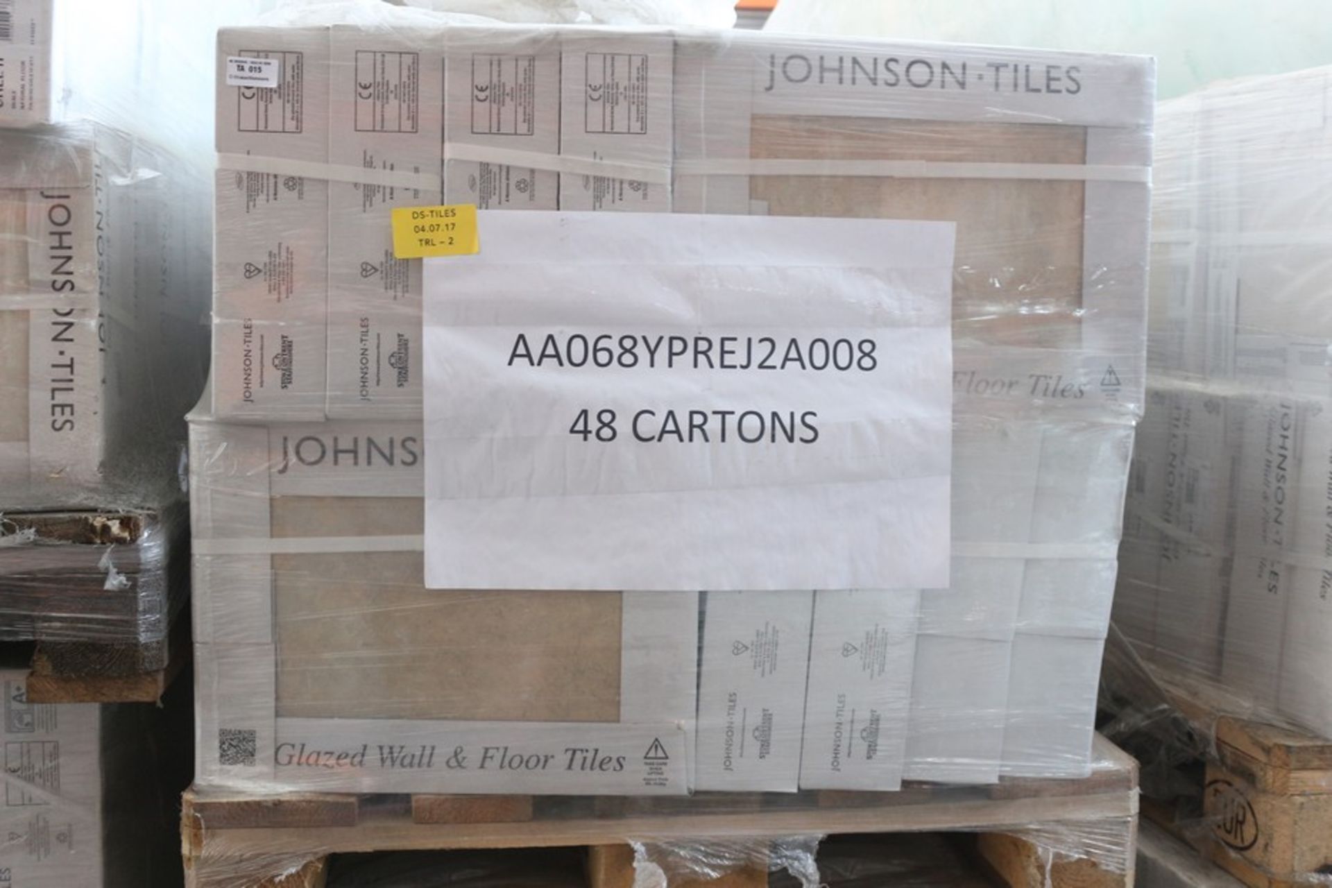 48X FACTORY SEALED BY JOHNSON TILES GLAZED WALL AND FLOOR TILES 400 X 300MM 8 PER PACK RRP £14.99
