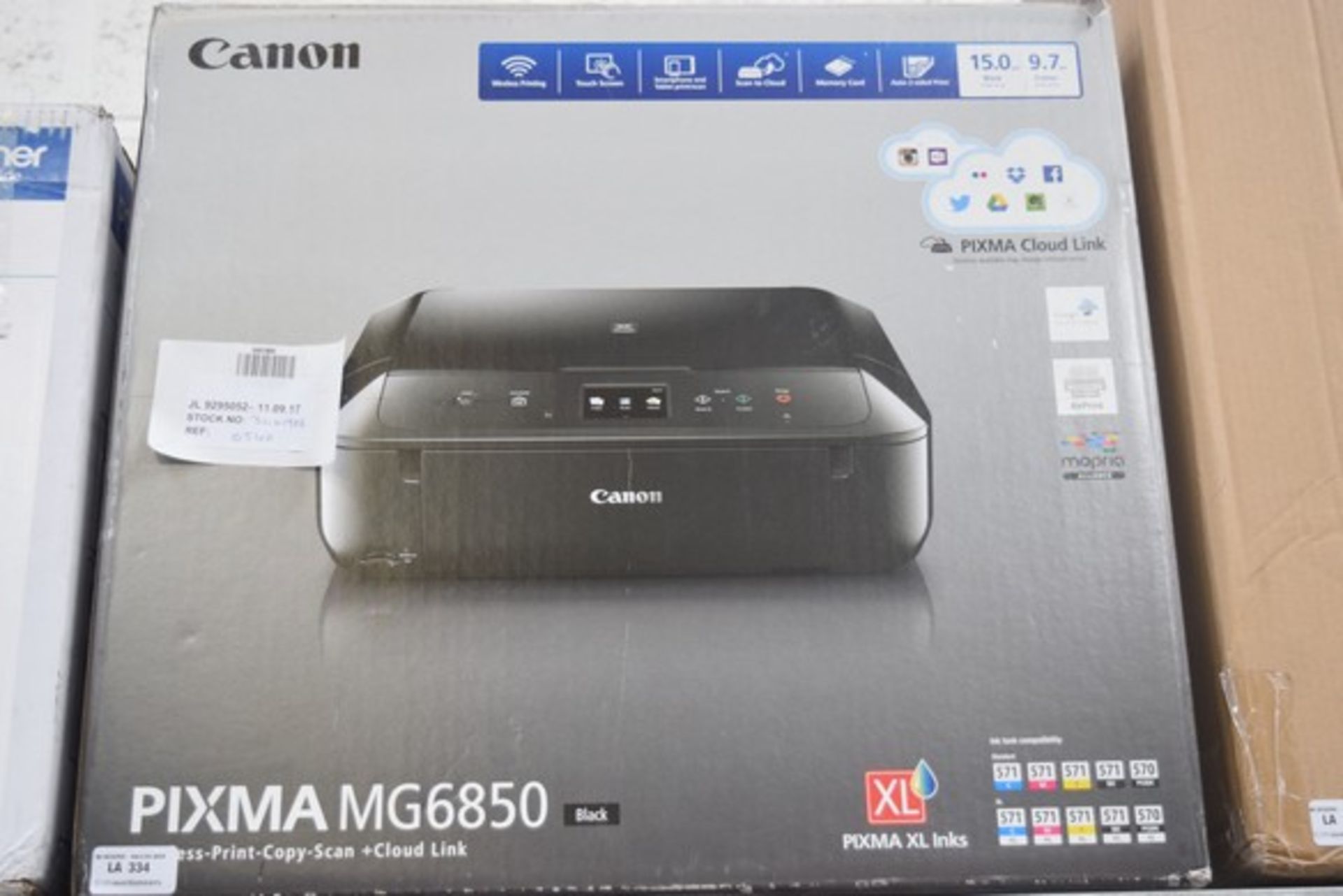 1 x BOXED CANON PIXMA MG6850 WIRELESS ALL IN ONE PRINTER RRP £55 11.09.17 (3461966) *PLEASE NOTE