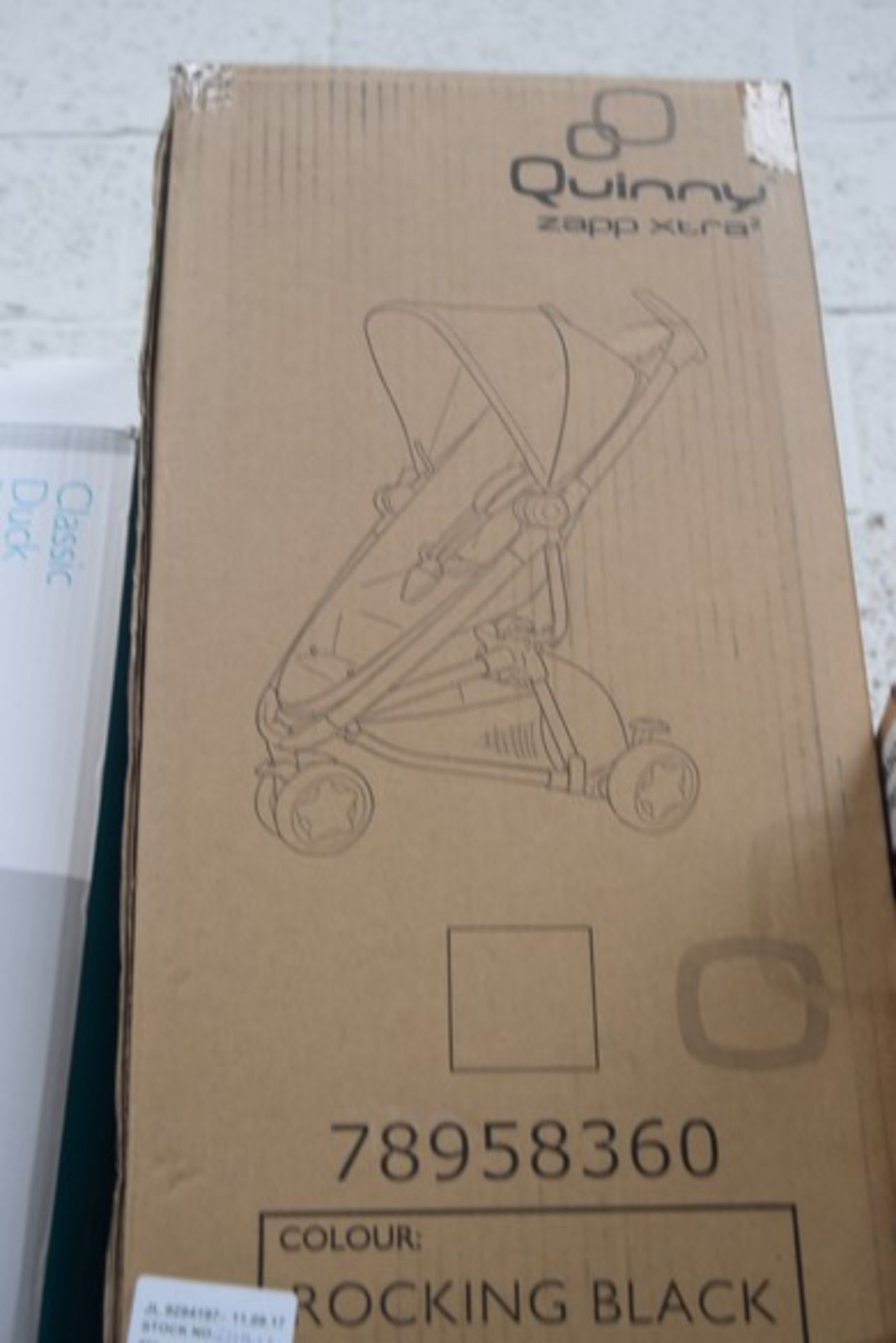 1 x BOXED QUINNY ZAPP XTRA 2 STROLLER RRP £200 11.09.14 (3311213) *PLEASE NOTE THAT THE BID PRICE IS