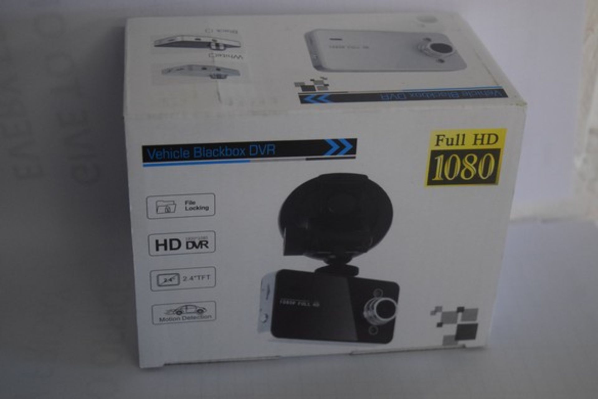 1 x BOXED BRAND NEW K6000 VEHICLE BLACK BOX FULL HD 1080 DVR VEHICLE CAMERA WITH 2.4" SCREEN, 140 A+