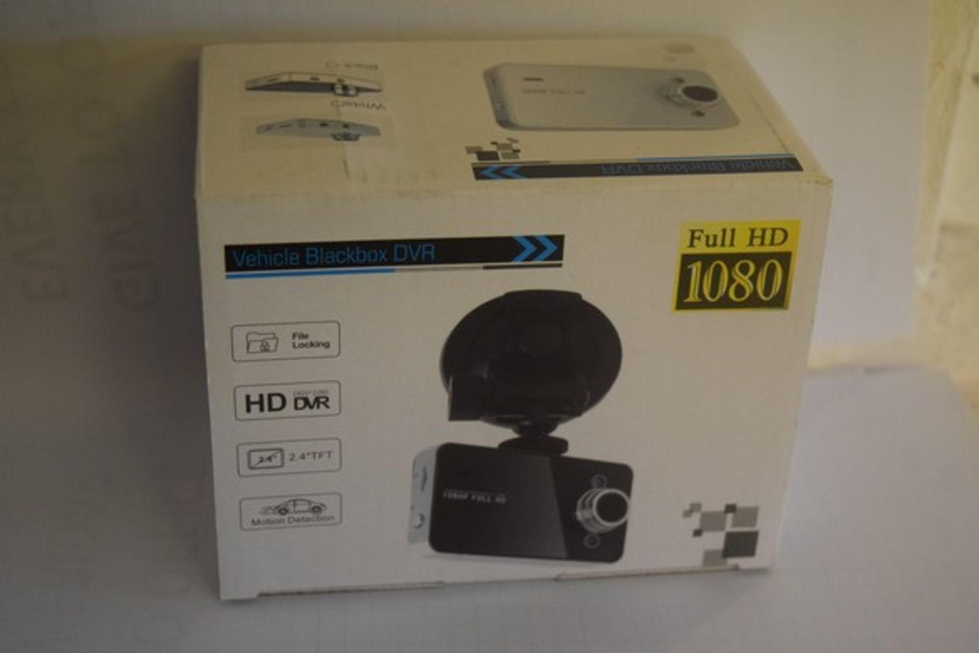 1 x BOXED BRAND NEW K6000 VEHICLE BLACK BOX FULL HD 1080 DVR VEHICLE CAMERA WITH 2.4" SCREEN, 140 A+