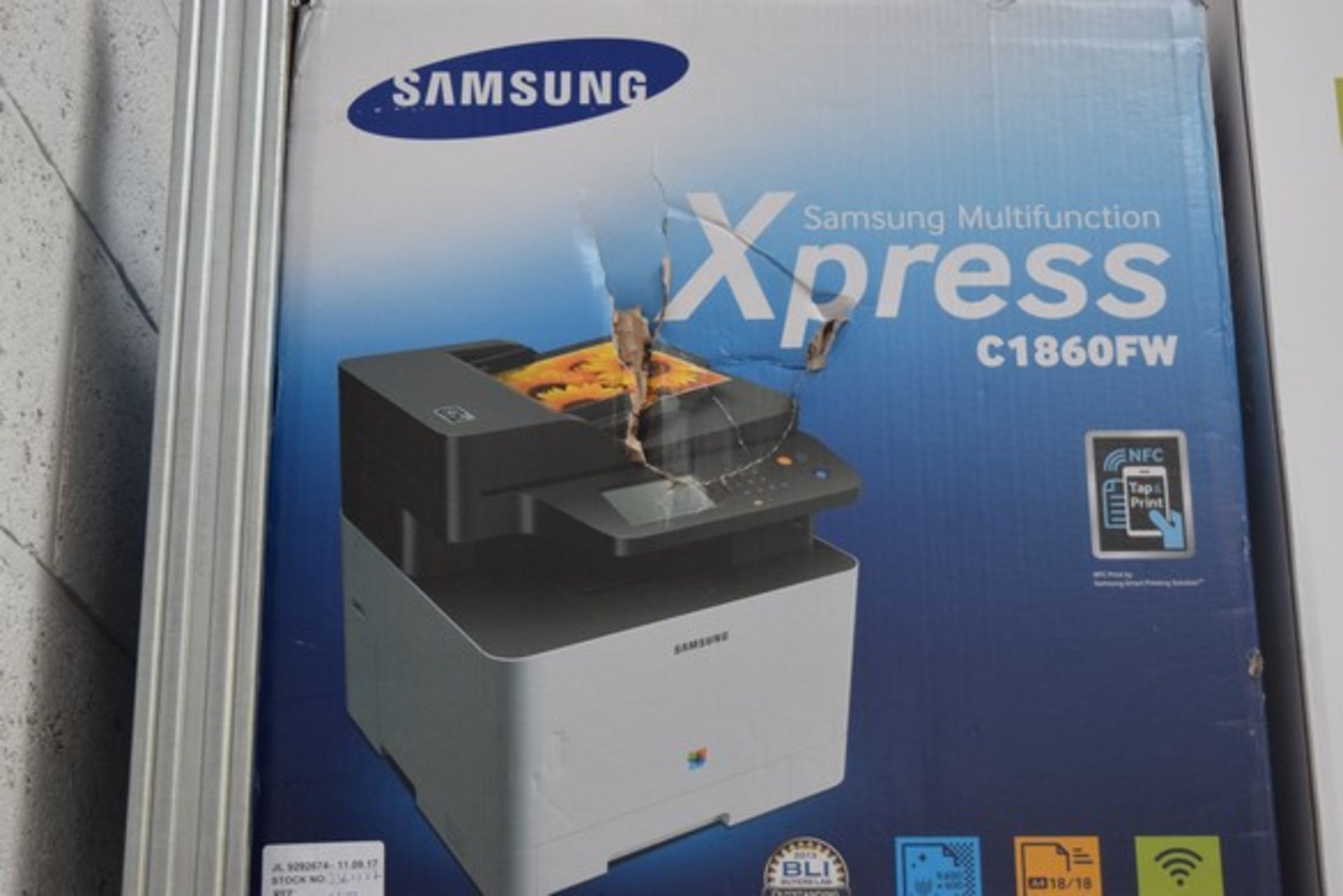 1 x BOXED SAMSUNG XPRESS C1860FW ALL IN ONE DESK TOP PRINTER RRP £220 11.09.17 (3361237) *PLEASE