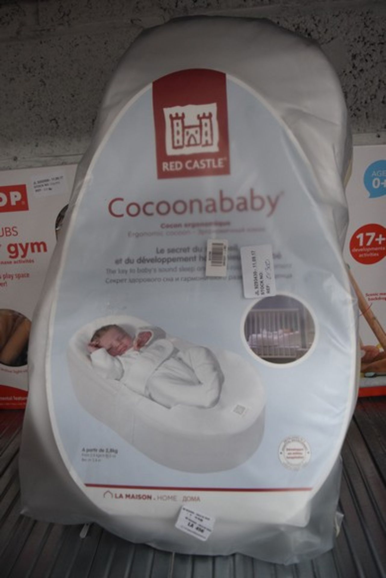 1 x RED CASTLE COCOONABABY RRP £130 11.09.17 (3412766) *PLEASE NOTE THAT THE BID PRICE IS MULTIPLIED