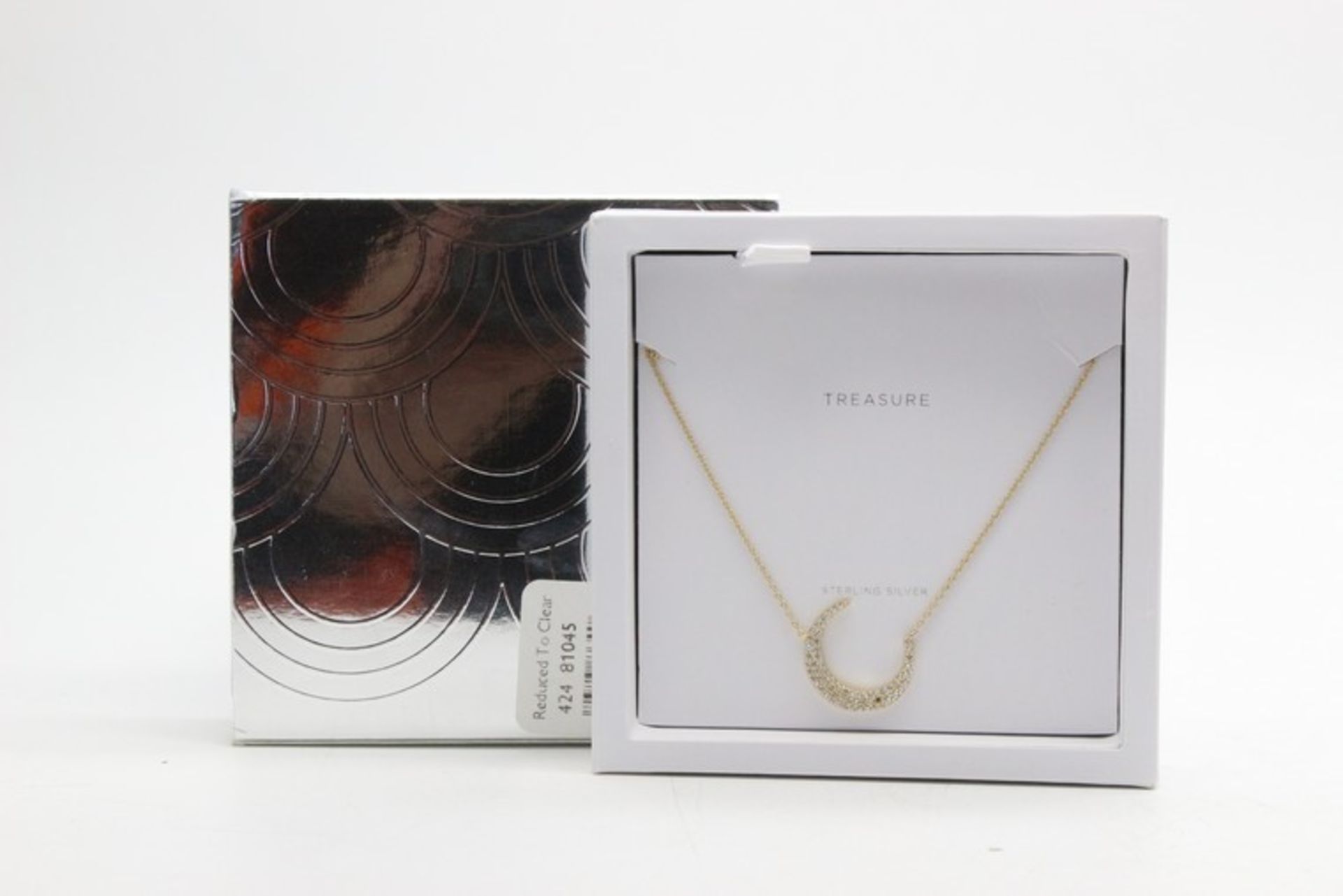 1 x BOXED DESIGNER TREASURE WOMENS GOLD NECKLACE (07.09.17) (3131593) *PLEASE NOTE THAT THE BID