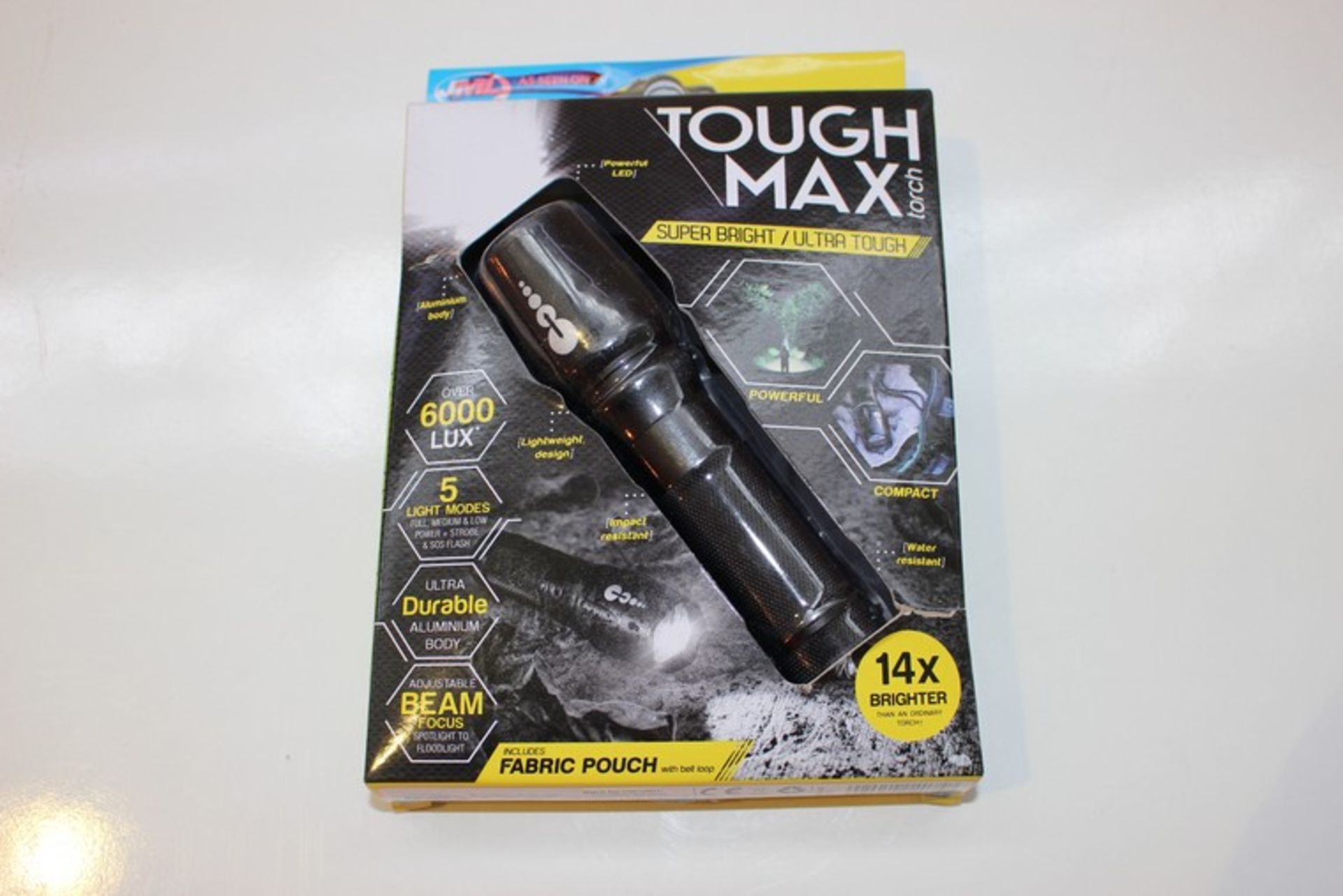 5 x BOXED TOUGH MATS SUPER BRIGHT ULTRA TORCH (22/09/17) *PLEASE NOTE THAT THE BID PRICE IS