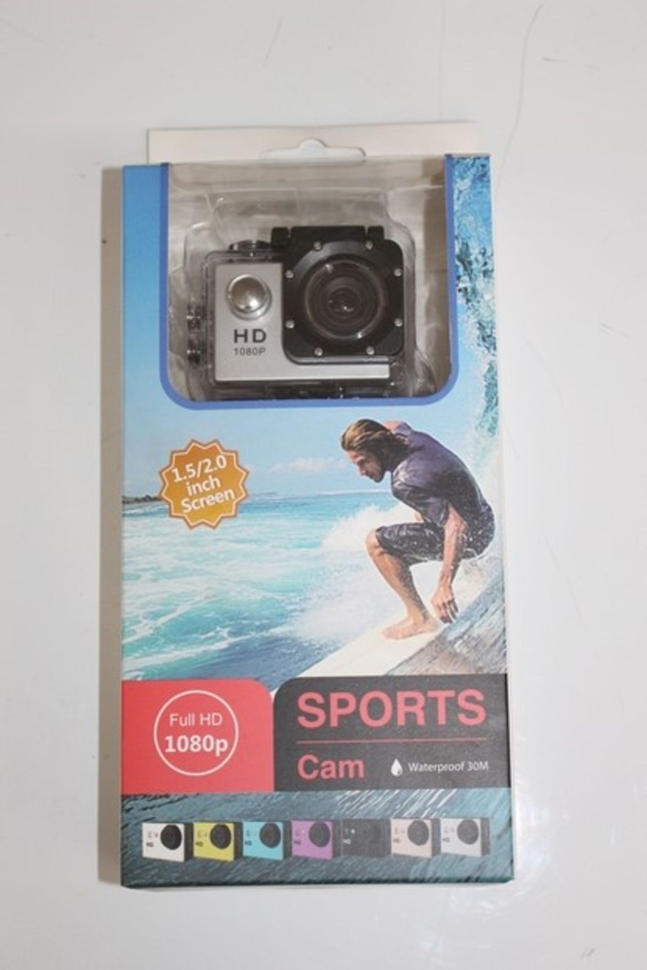 1X BOXED BRAND NEW SPORTS CAM 1080P (TLH-CAM)