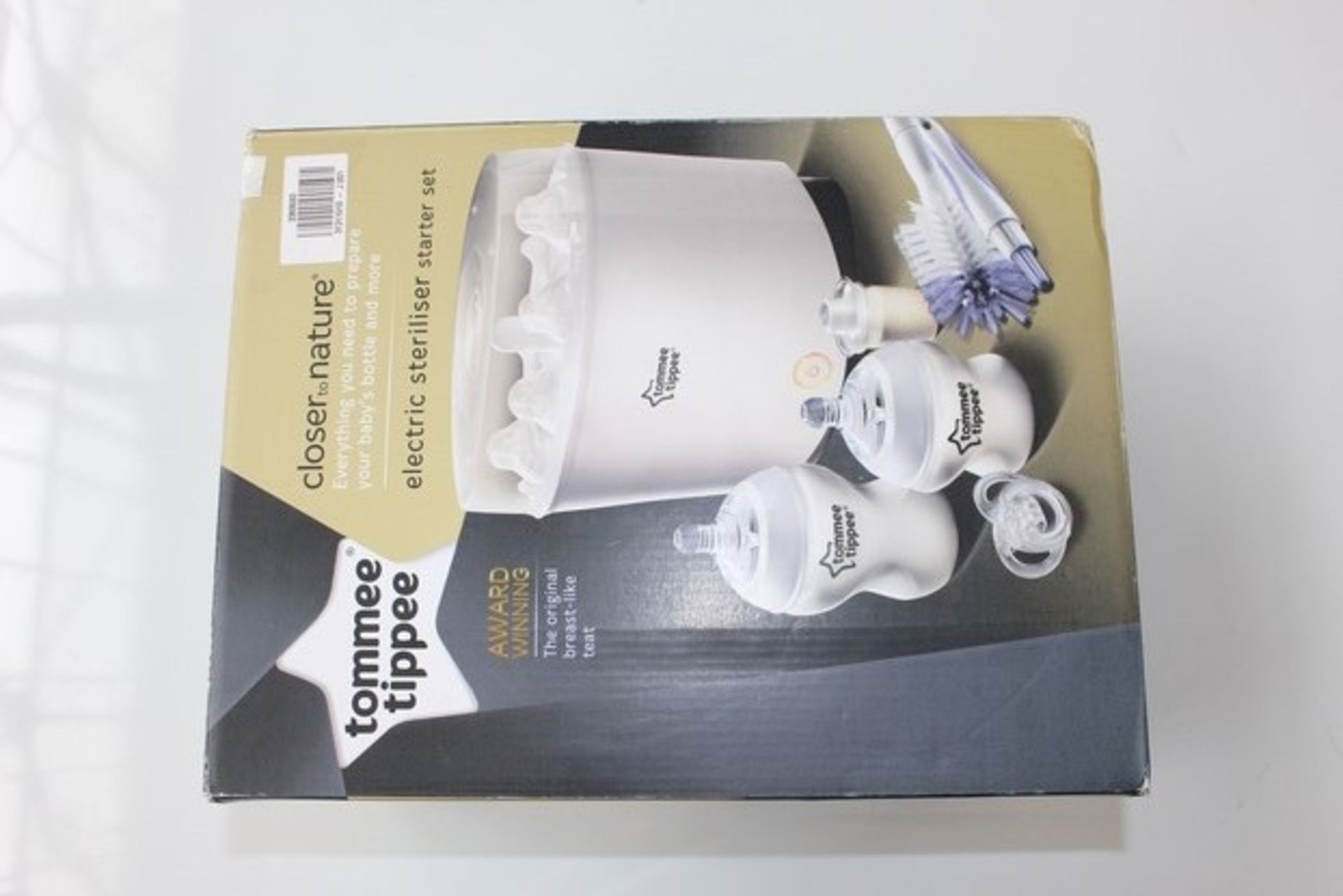 1X BOXED TOMMIE TIPPEE CLOSER TO NATURE ELECTRIC STERILIZER STARTER SET RRP £60 (JL-9294478) (12/