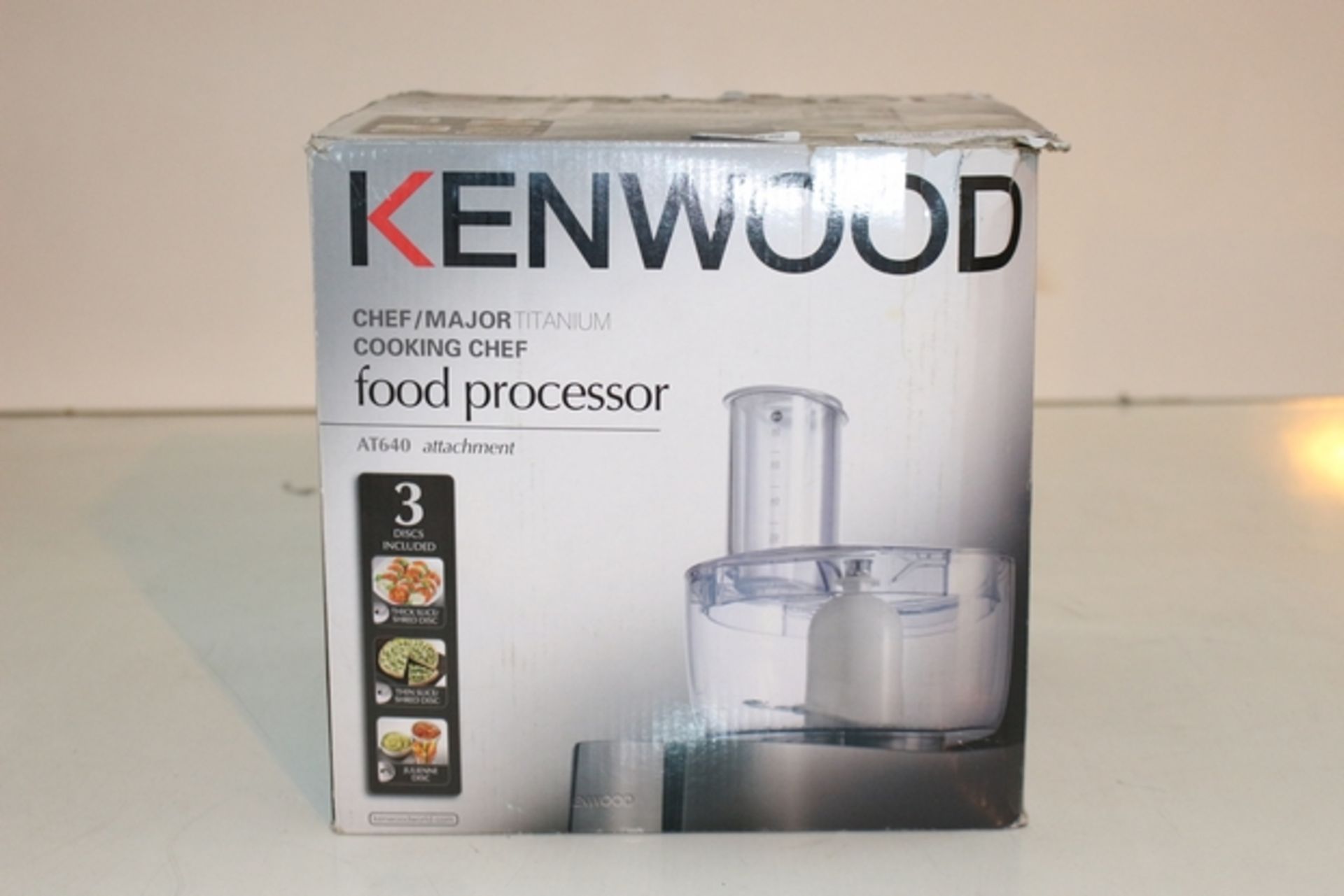 1X BOXED KENWOOD CHEFS/ MAJOR FOOD PROCESSOR ATTACHMENT (DS-TLH-B) (36.113)