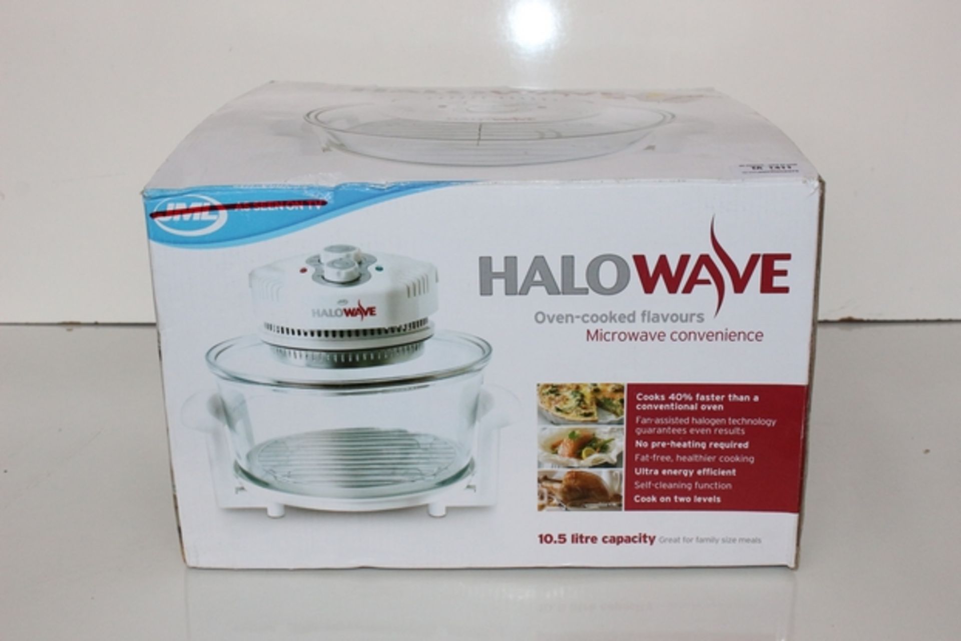 1X LOT TO CONTAIN 2 BOXED HALOWAVE HALOGEN OVENS (AC-LMJ)