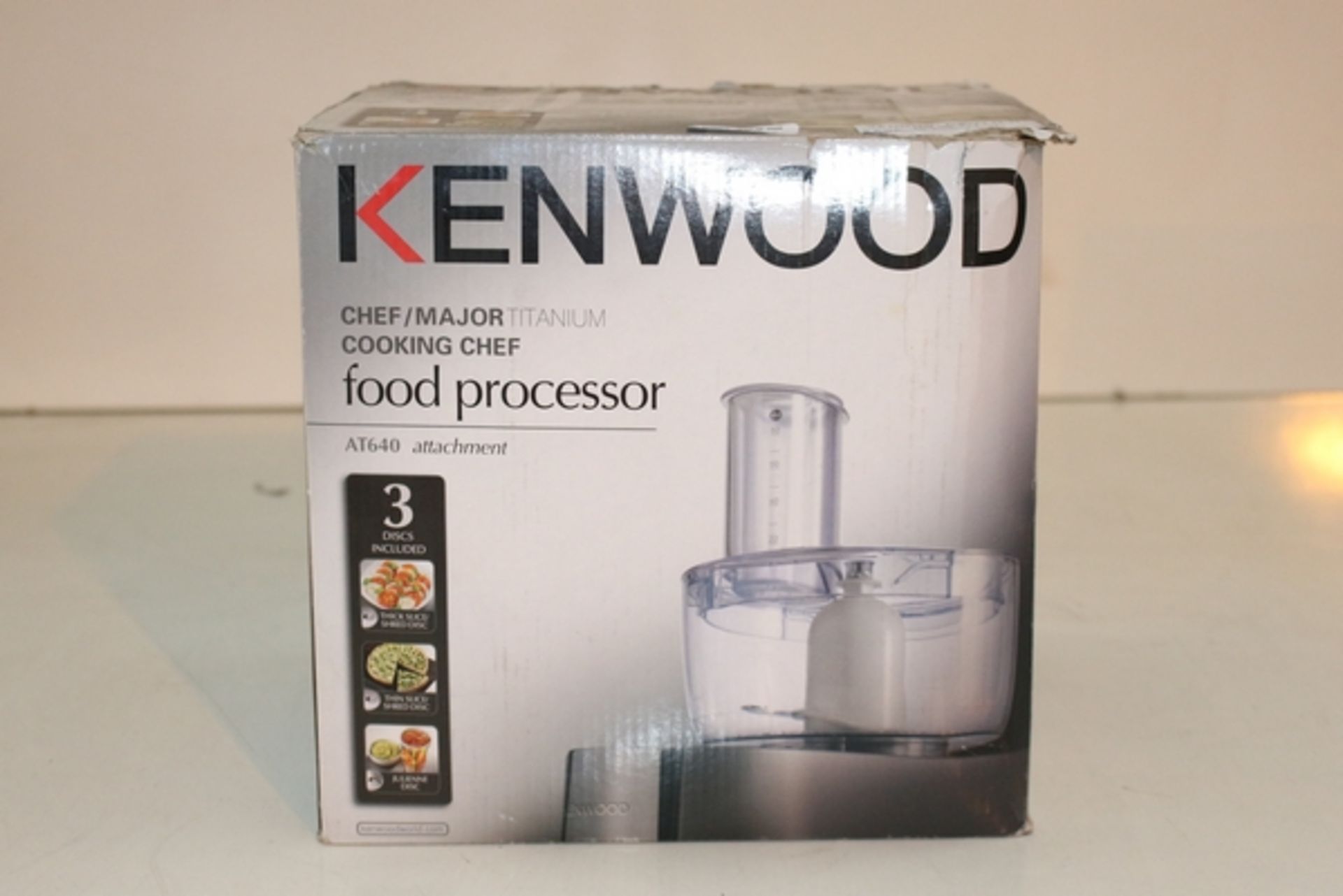 1X BOXED KENWOOD CHEFS/ MAJOR FOOD PROCESSOR ATTACHMENT (DS-TLH-B) (36.113)