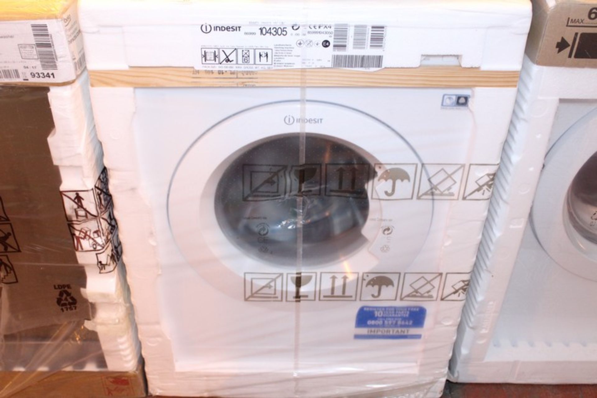 1 x BOXED INDESIT BWD71453W WASHER DRYER RRP £360 (12/10/17) (2549145) *PLEASE NOTE THAT THE BID