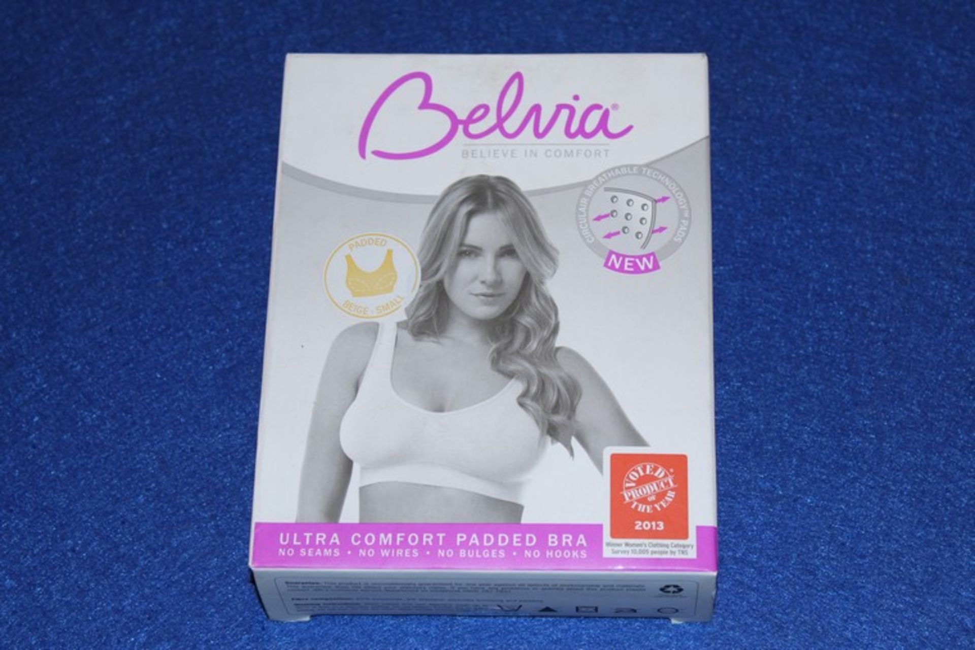 5 x ASSORTED BELVIA BRAS (COLOURS AND SIZES VARY) *PLEASE NOTE THAT THE BID PRICE IS MULTIPLIED BY