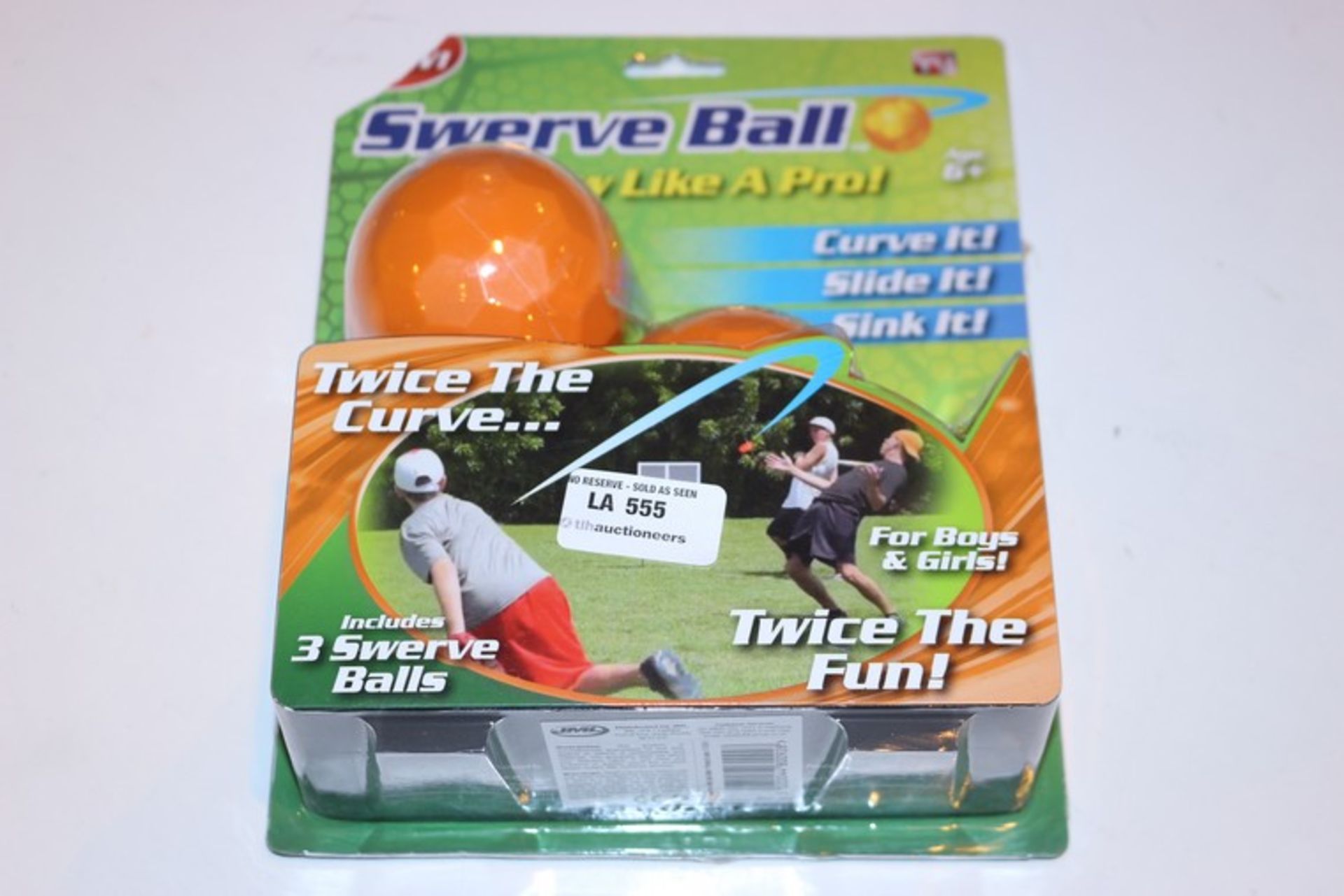 5 x BOXED SWERVE BALLS (18/10/17) *PLEASE NOTE THAT THE BID PRICE IS MULTIPLIED BY THE NUMBER OF