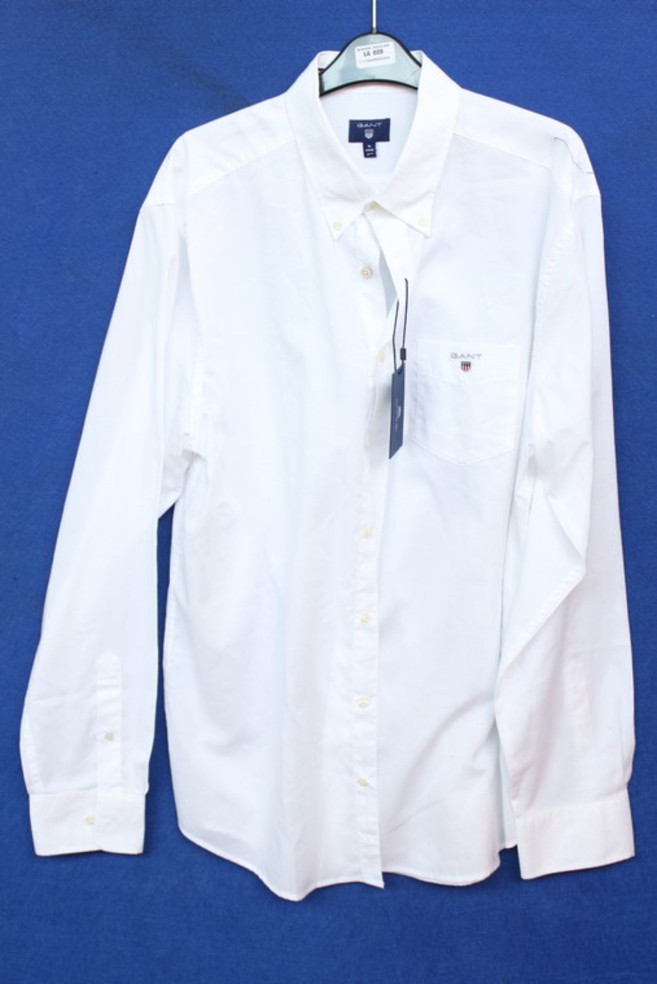 1 x GANT BROAD CLOTH SHIRT IN WHITE SIZE XL RRP £100 (16.10.17) *PLEASE NOTE THAT THE BID PRICE IS