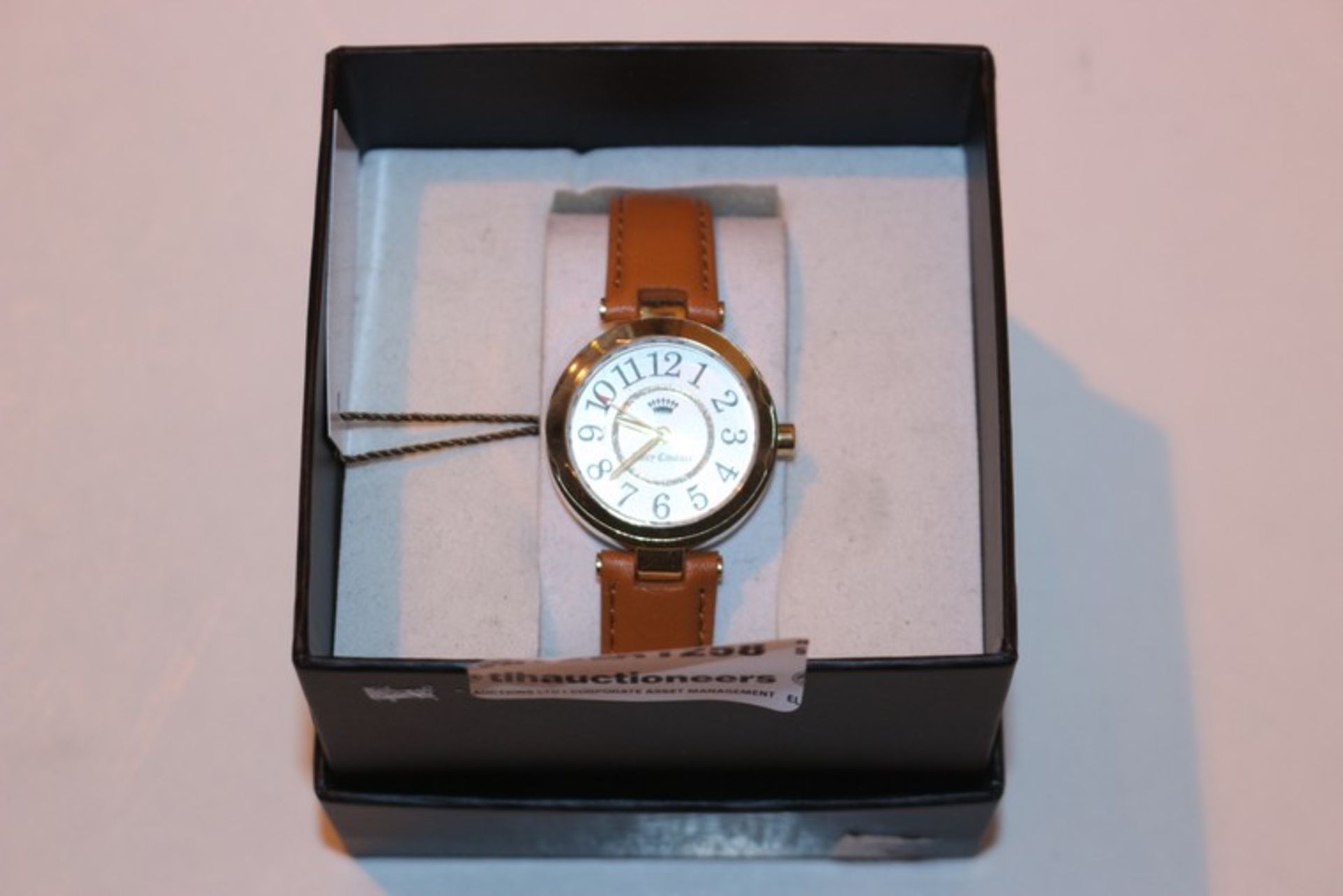 1 x BOXED BRAND NEW JUICY COUTURE DESIGNER WRIST WATCH *PLEASE NOTE THAT THE BID PRICE IS MULTIPLIED