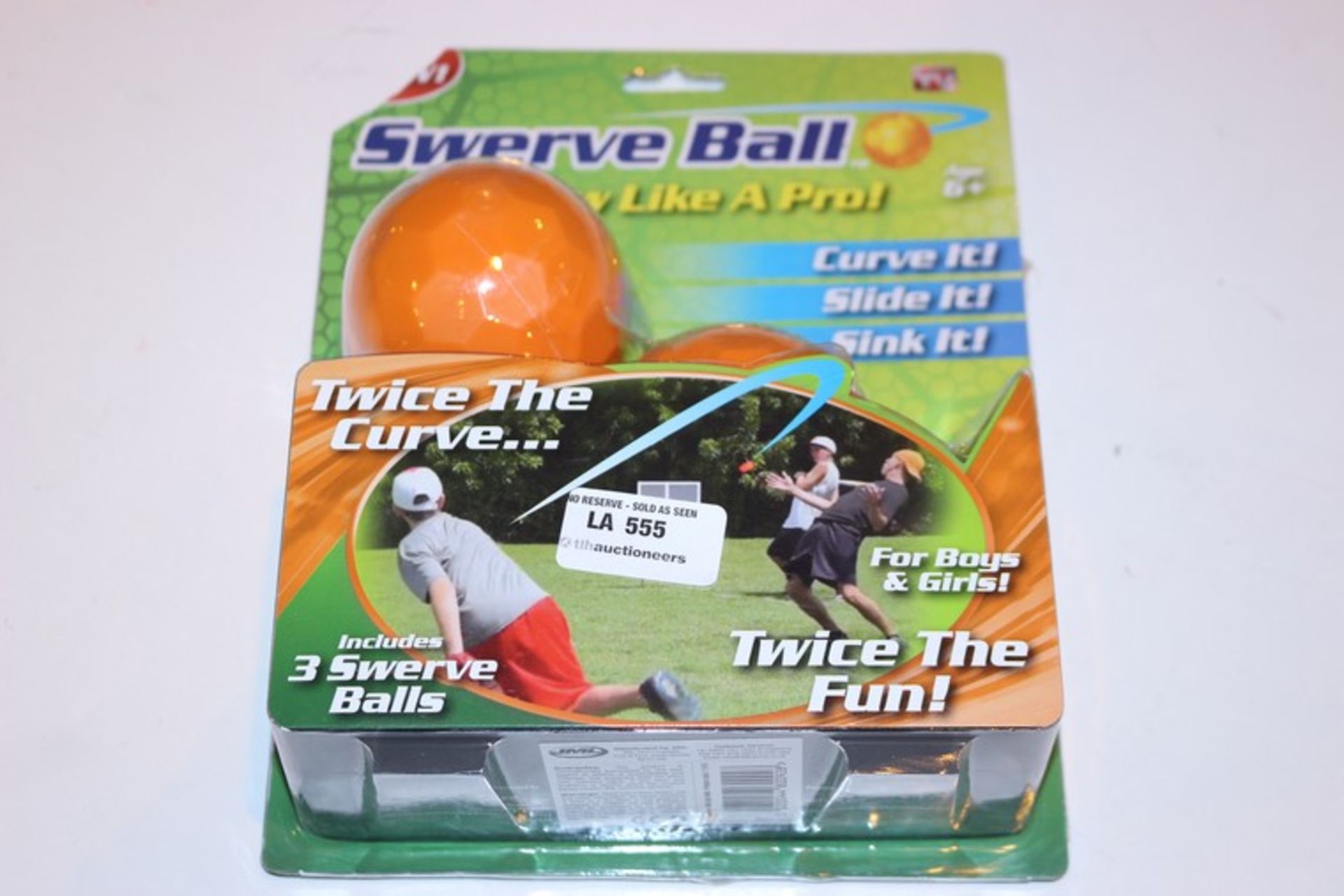 5 x BOXED SWERVE BALLS (18/10/17) *PLEASE NOTE THAT THE BID PRICE IS MULTIPLIED BY THE NUMBER OF