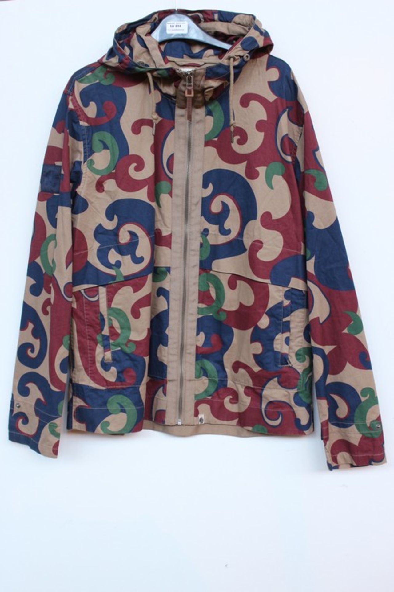 1 x PRETTY GREEN CAMO JACKET SIZE L RRP £200 (16.10.17) *PLEASE NOTE THAT THE BID PRICE IS