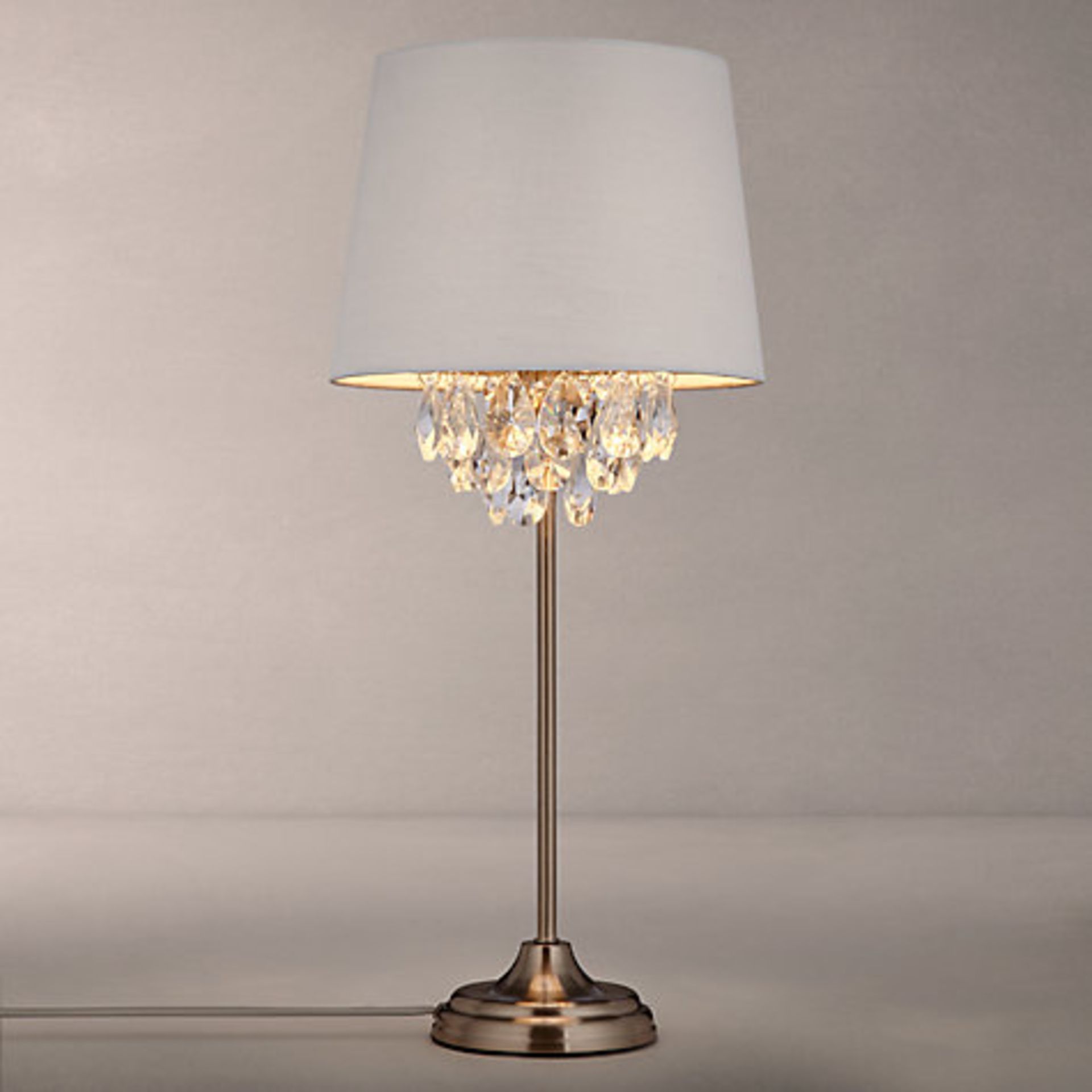 1 x BOXED CHRISTABEL FLOOR LAMP RRP £200 (17.10.17) (3768583) *PLEASE NOTE THAT THE BID PRICE IS