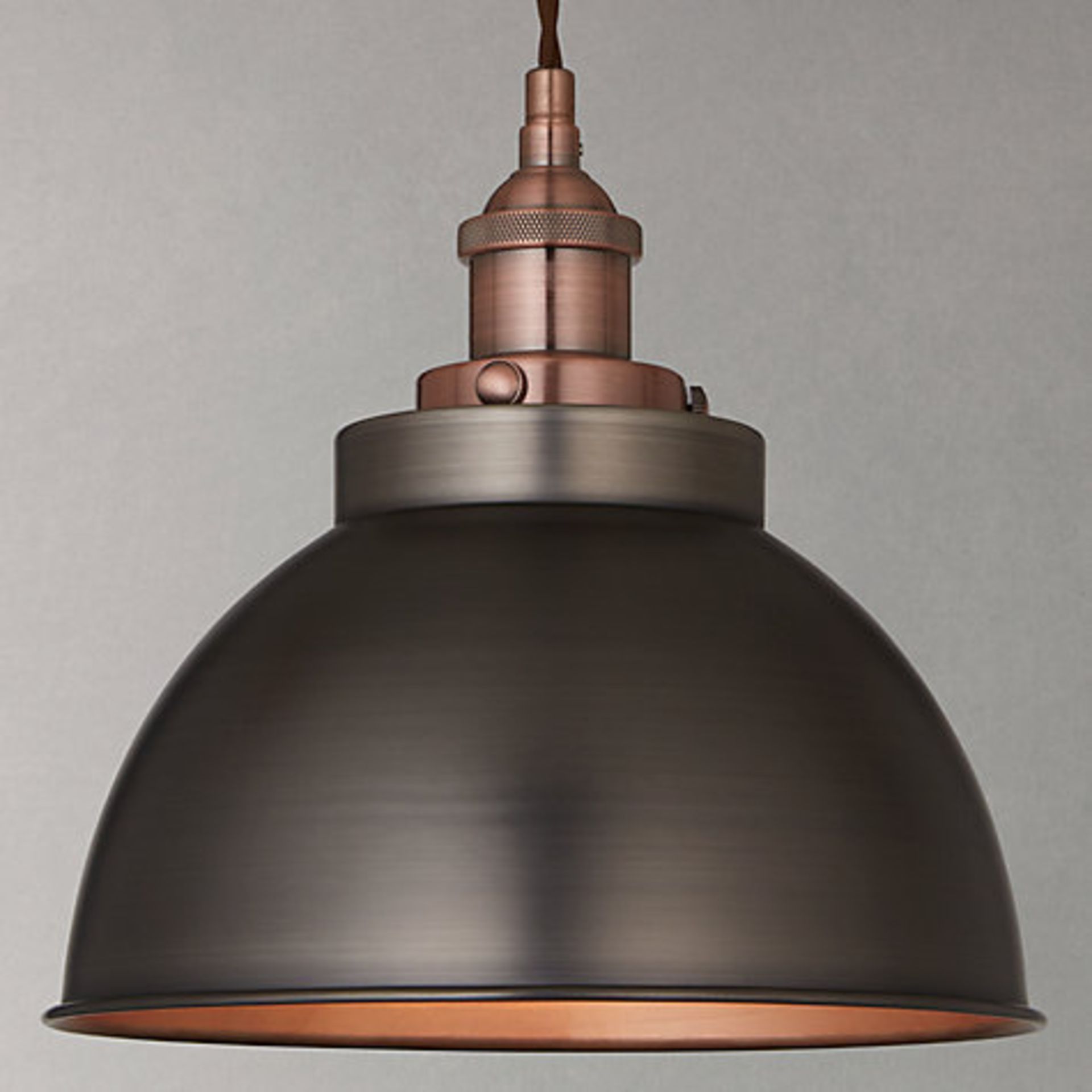 1 x BOXED BALDWIN COPPER FINISH CEILING PENDANT RRP £80 (17.10.17) (3817635) *PLEASE NOTE THAT THE