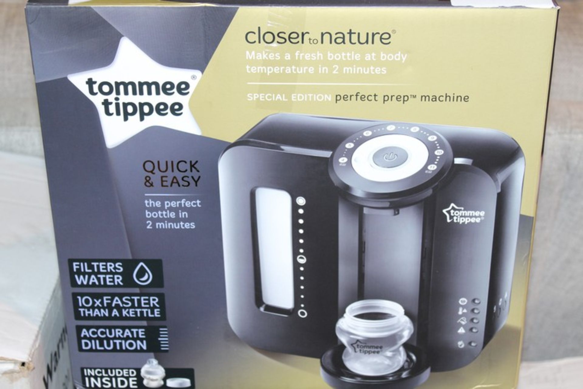 1 x BOXED TOMMEE TIPPEE CLOSER TO NATURE ELECTRIC STEAM STERILISER (17.10.17) *PLEASE NOTE THAT