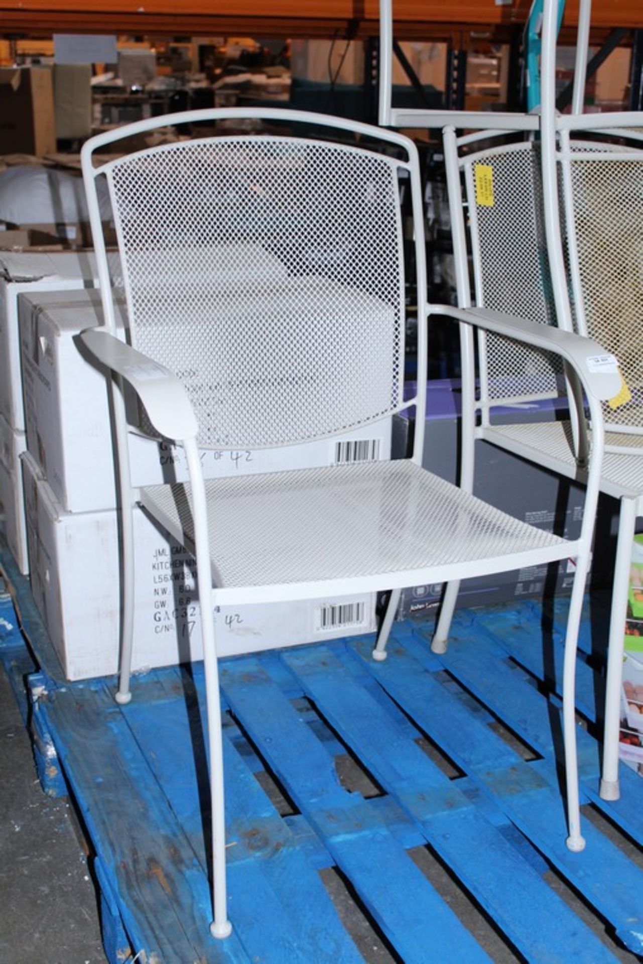 1 x KETTLER GARDEN CHAIRS RRP £100 EACH (27.06.17) (2489591) *PLEASE NOTE THAT THE BID PRICE IS