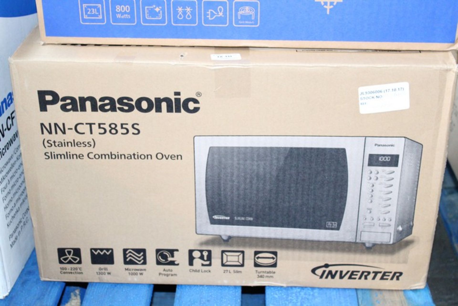 1 x BOXED SAMSUNG CERAMIC INSIDE MICROWAVE OVEN RRP £80 (17.10.17) (33775513) *PLEASE NOTE THAT