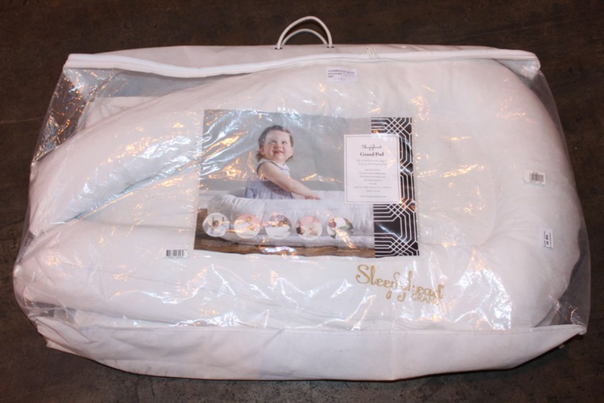 1 x SLEEPYHEAD GRAND POD IN PRISTINE WHITE RRP £180 (17.10.17) (3767735) *PLEASE NOTE THAT THE BID