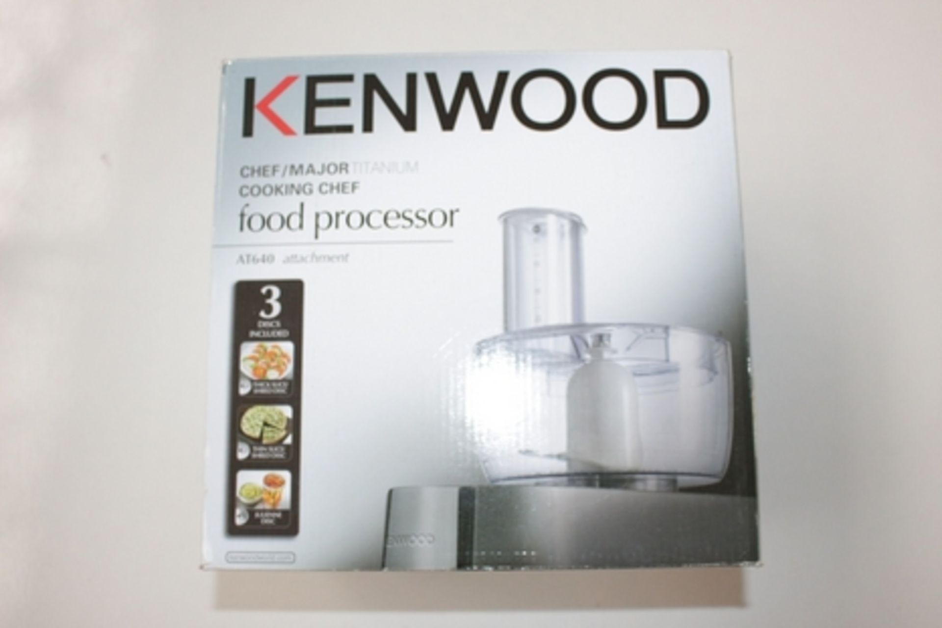 1X BOXED KENWOOD CHEF/MAJOR COOKING CHEF FOOD PROCESSOR ATTACHMENT RRP £40 (DS-TLH-G) (35.004)