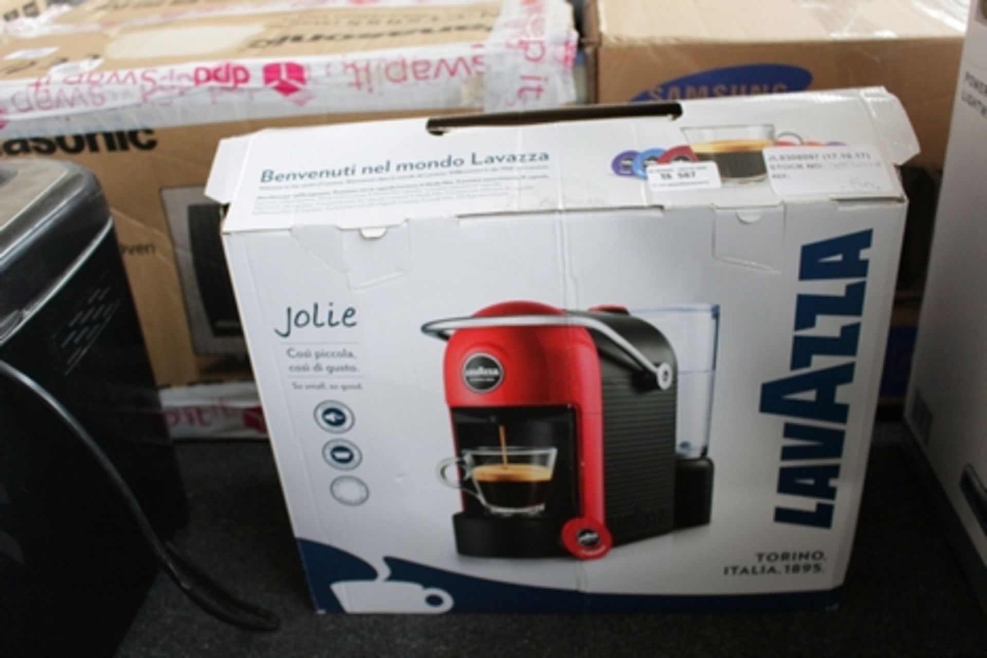 1X BOXED LAVAZZA AMODO MIO JOLIE ESPRESSO COFFEE MACHINE RRP £50 (JL-9308097) (17/10/17) (3801018)