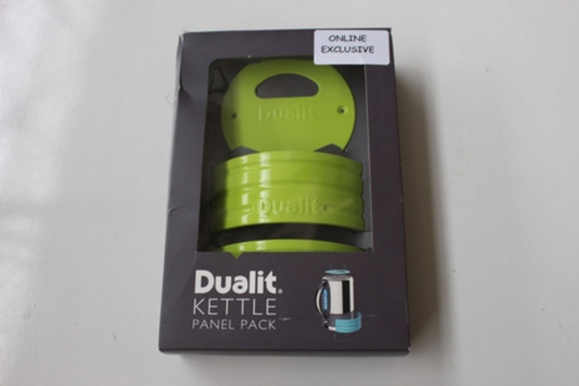 1X LOT TO CONTAIN 7 BOXED ITEMS TO INCLUDE A DUALIT KETTLE, PANEL PACKS AND DUALIT TOASTER PANEL