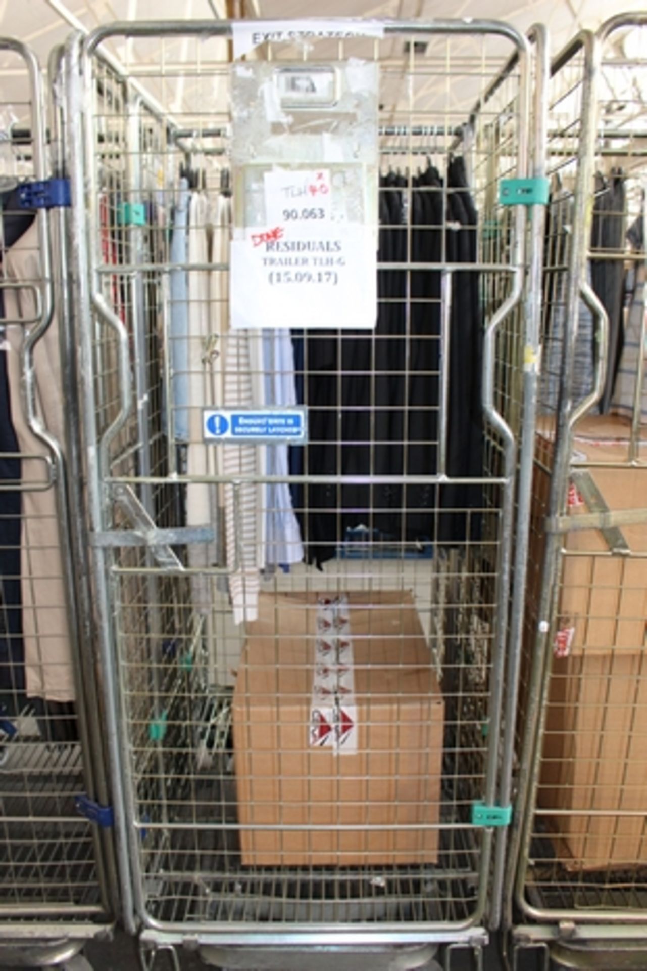 CAGE TO CONTAIN APPROX 40 ASSORTED ITEMS OF UNUSED DESIGNER FASHION WEAR COMBINED RRP £3804 (TLH-