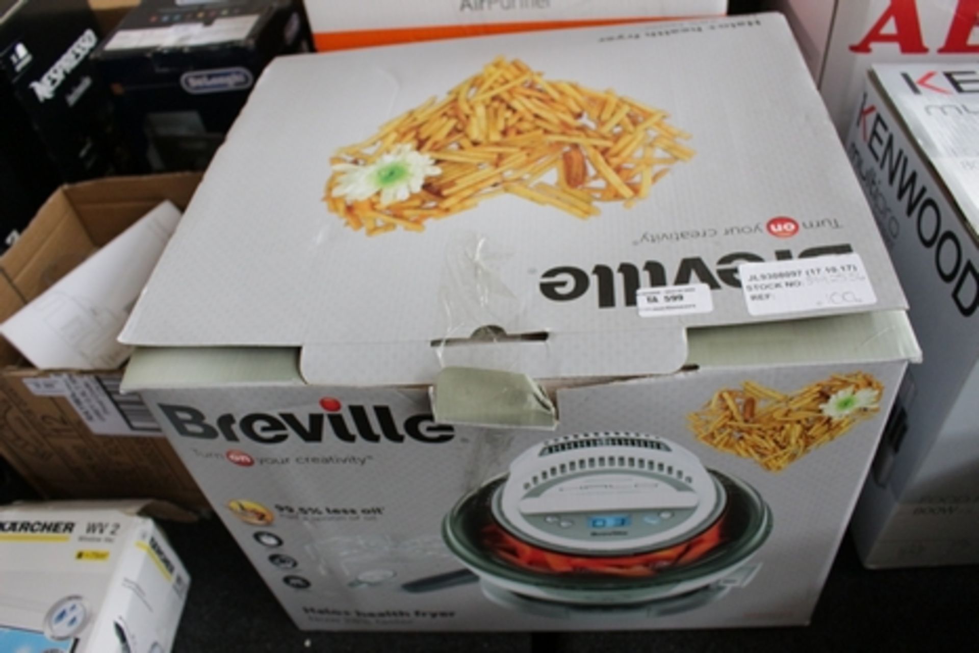 1X BOXED BREVILLE HALO PLUS HEALTH FRYER RRP £100 (JL-9308097) (17/10/17) (3792536)
