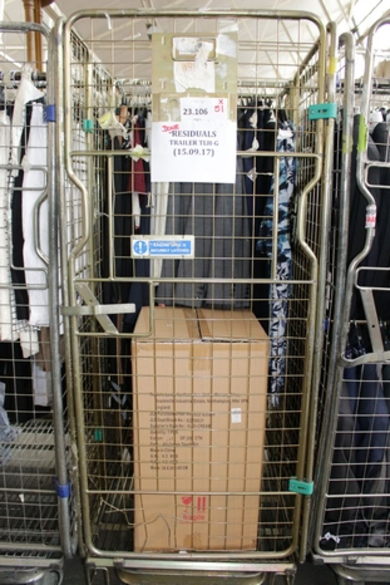 CAGE TO CONTAIN APPROX 51 ASSORTED ITEMS OF UNUSED DESIGNER FASHION WEAR COMBINED RRP £3976 (TLH-