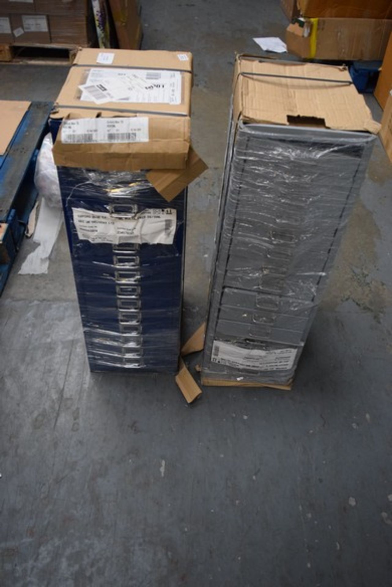 2 x ASSORTED FILING CABINETS RRP £45 EACH *PLEASE NOTE THAT THE BID PRICE IS MULTIPLIED BY THE