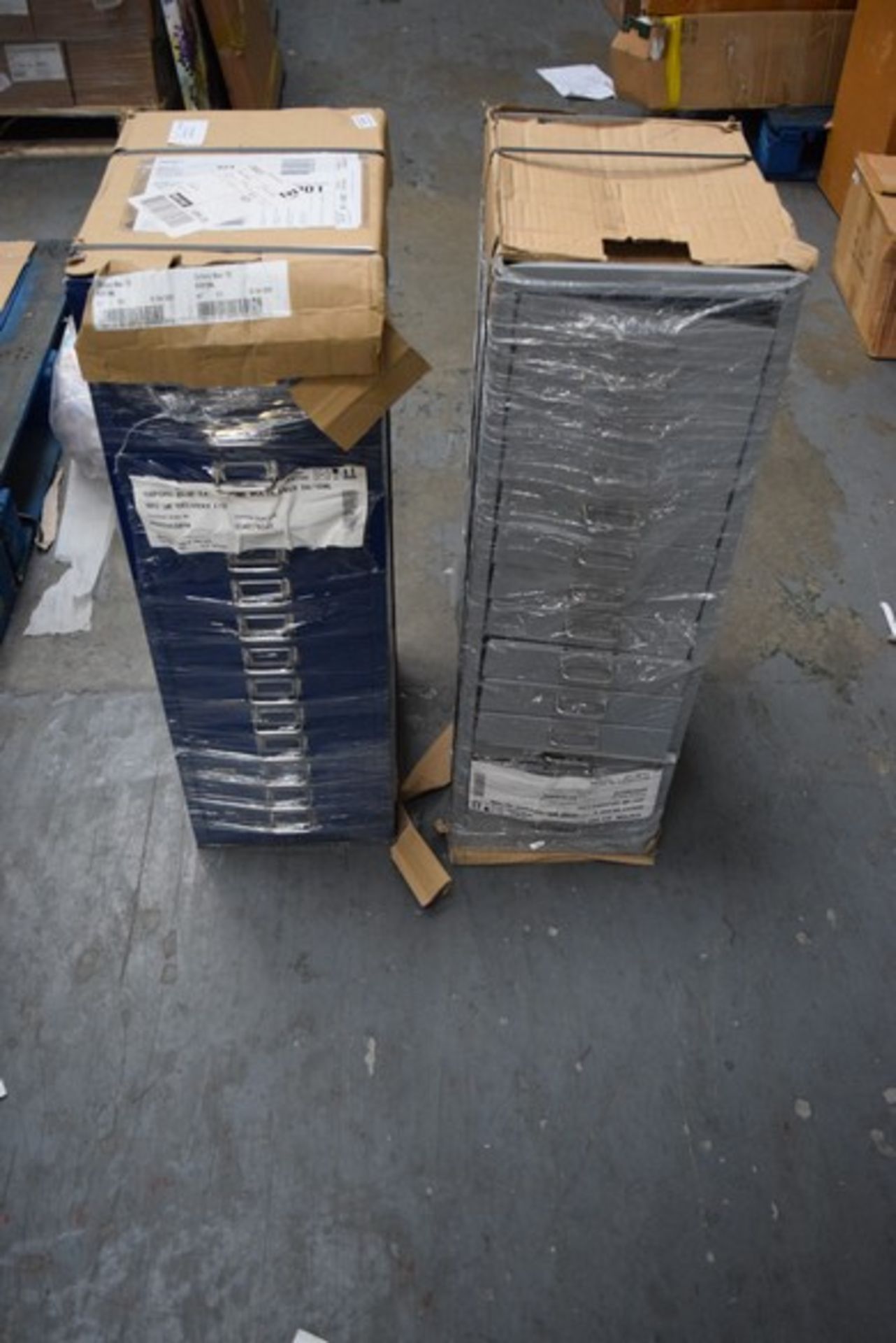2 x ASSORTED FILING CABINETS RRP £45 EACH *PLEASE NOTE THAT THE BID PRICE IS MULTIPLIED BY THE