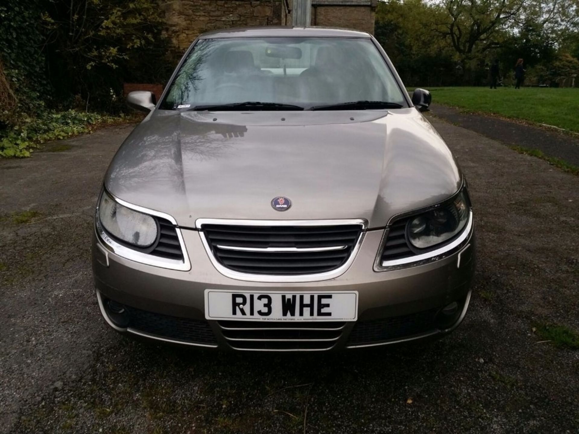 SAAB 9-5 2.3 AERO S.A 2.3L PETROL MANUAL 4 DOOR SALOON IN GREY. R13 WHE. CURRENT RECORDED MILAGE