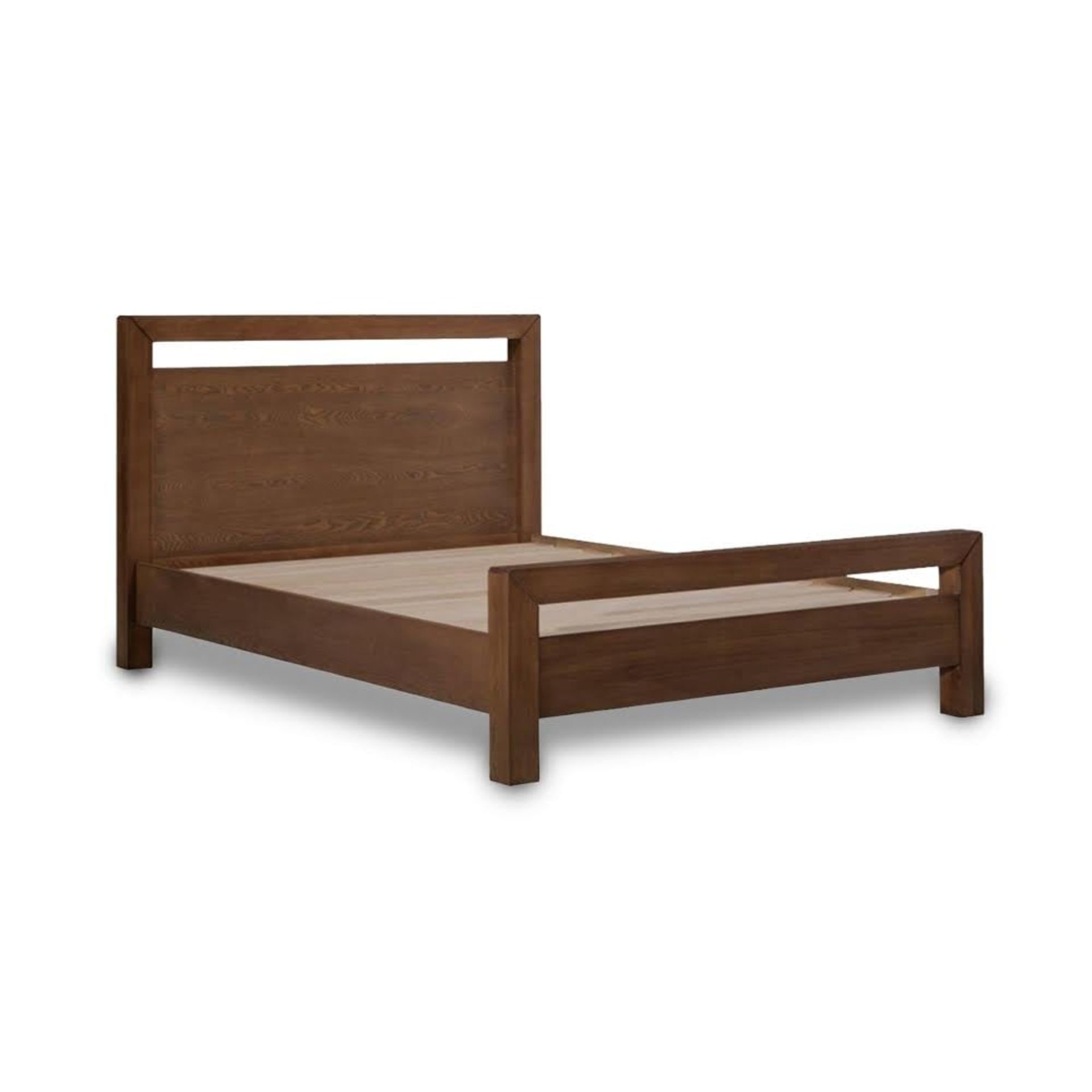 Boston Ash 5'0 King Size Bed - Image 2 of 3