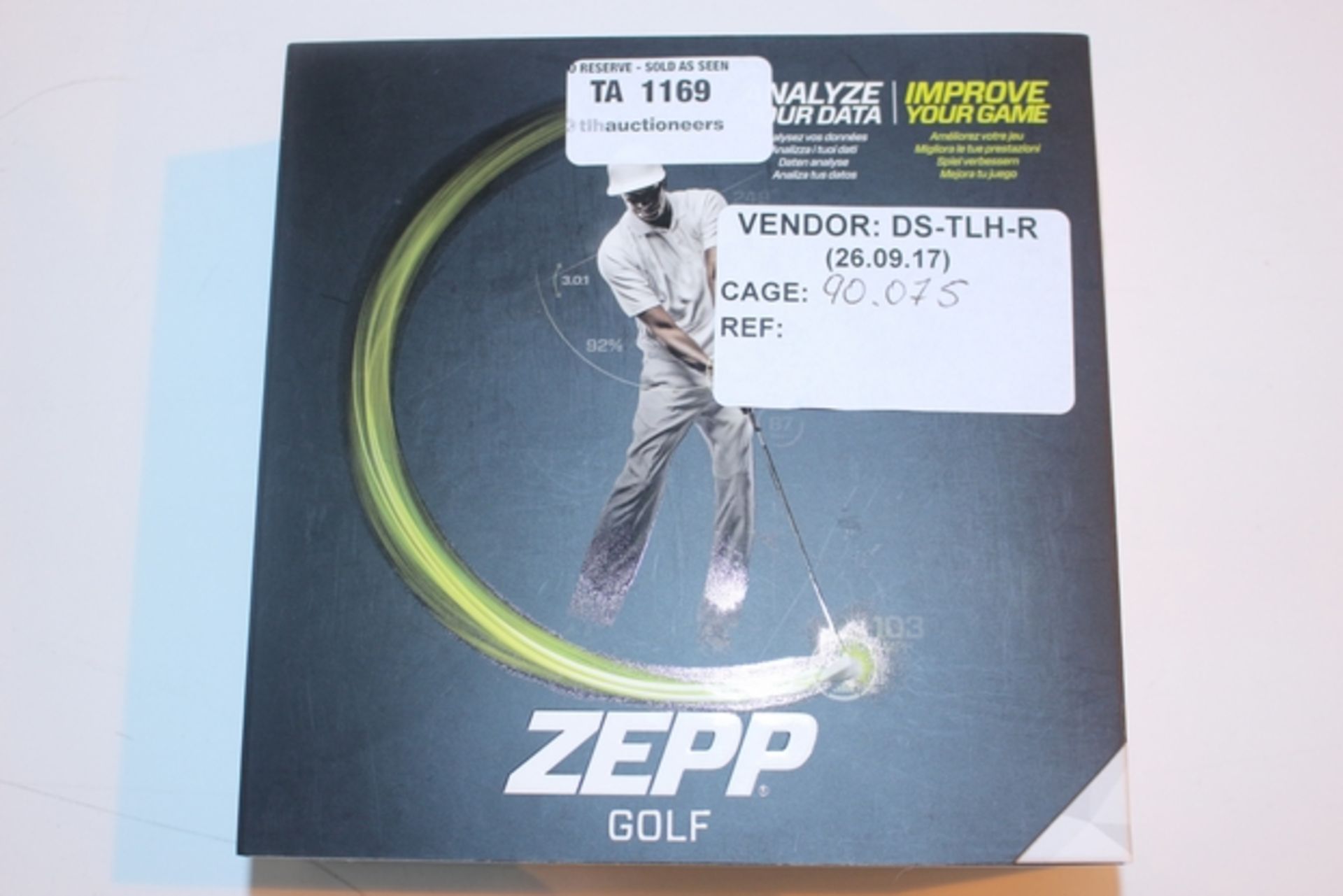 1X BOXED ZEPP GOLF (DS-TLH-R) (90.075)