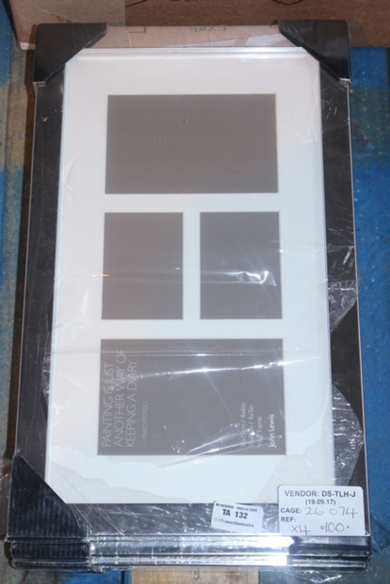 1X LOT TO CONTAIN 4 PICTURE FRAMES COMBINED RRP £100 (DS-TLH-J) (26.074)