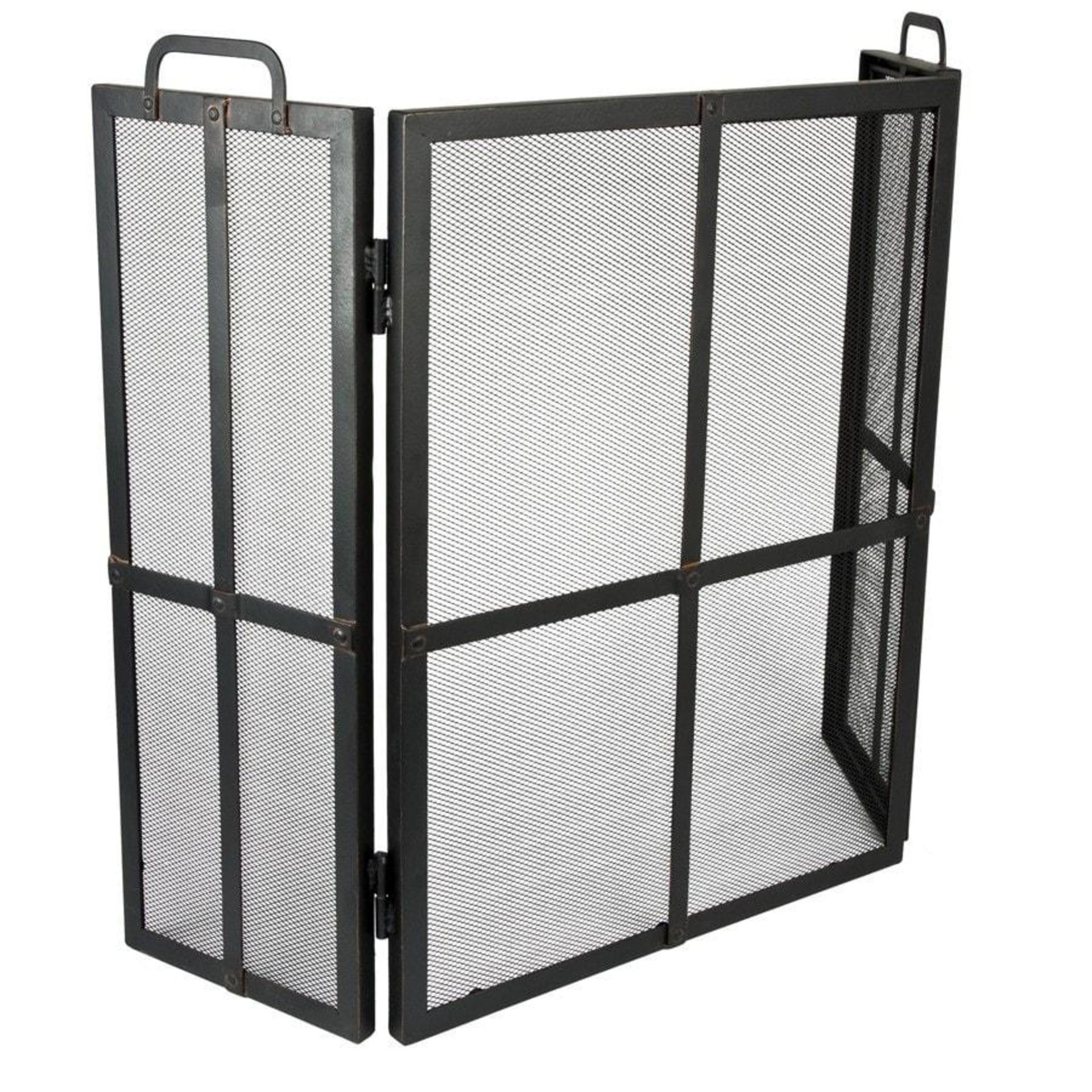 1 X BOXED IVORY LINE IRON FIRE SCREEN SURROUND RRP £130 28.11.17 4240296 W127
