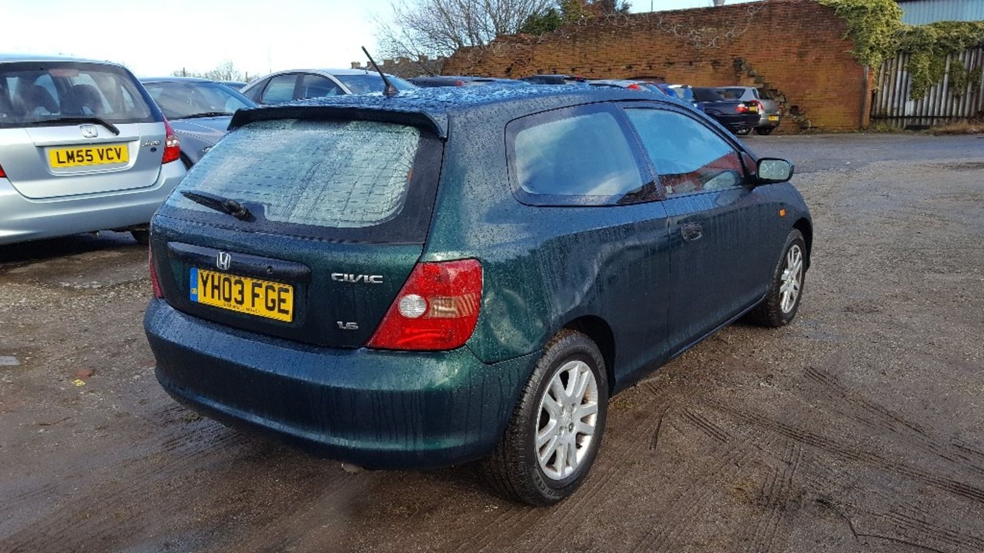 HONDA CIVIC VTEC SE, YH03 FGE, 24/03/2003, 1.6 LITRE, PETROL, MANUAL, 2 DOOR HATCH, CURRENT - Image 6 of 8