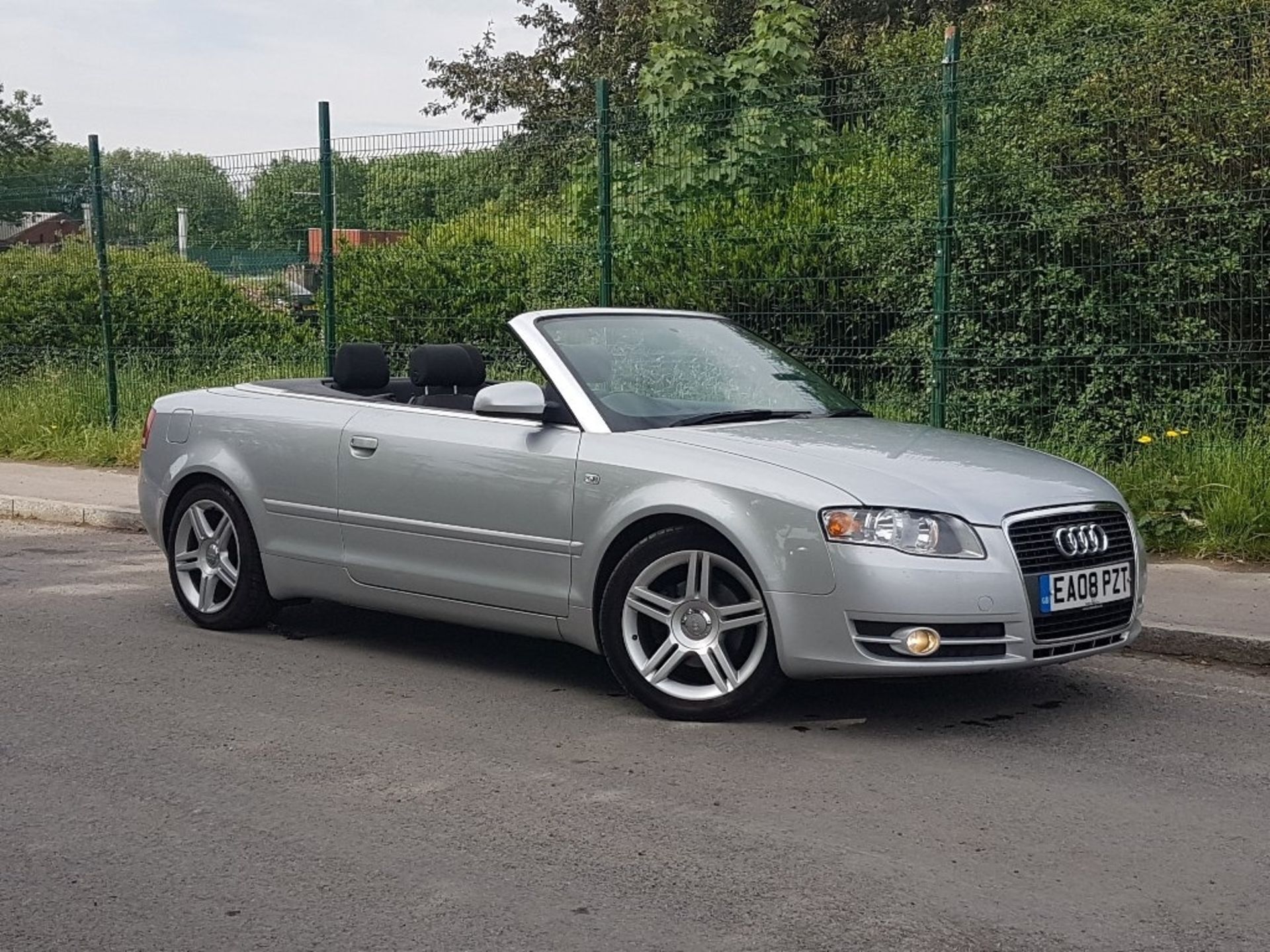 AUDI, A4 SPORT TDI CONVERTIBLE, EA08 PZT, 2-0 LTR, TDI, DIESEL, MANUAL, 2 DOOR, 28.05.2008, - Image 2 of 18