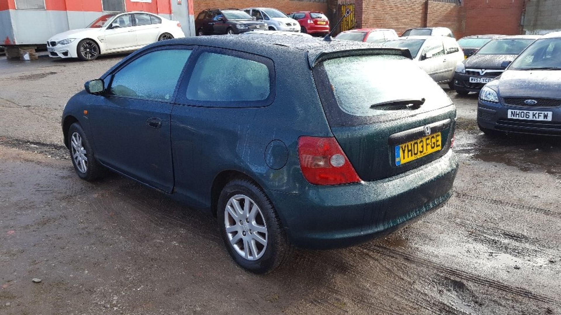 HONDA CIVIC VTEC SE, YH03 FGE, 24/03/2003, 1.6 LITRE, PETROL, MANUAL, 2 DOOR HATCH, CURRENT - Image 4 of 8