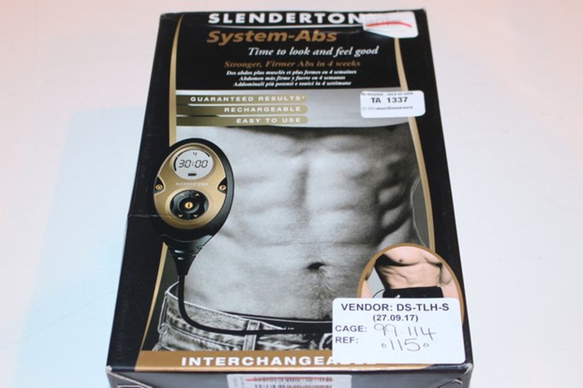 1X BOXED SLENDER TONE SYSTEM ABS RRP £115 (DS-TLH-S) (27.09.17) (99.114)