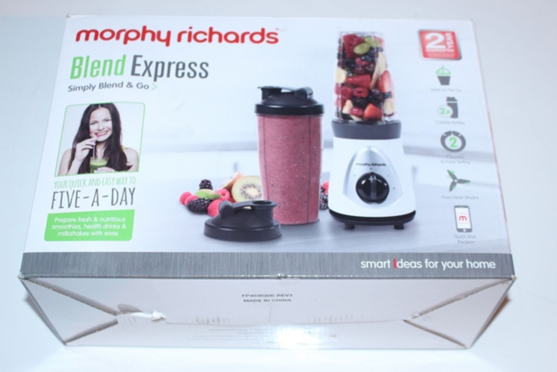 1X BOXED MORPHY RICHARDS BLEND EXPRESS (DS-MAK-LIV) (04/12/17)