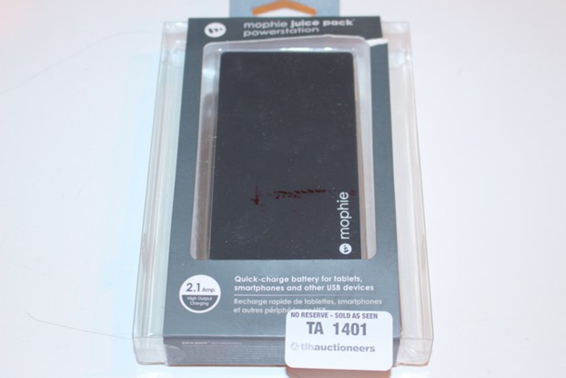1X BOXED MOPHIE JUICE PACK POWER STATION (DS-TLH-R) (26.09.17) (19.075)