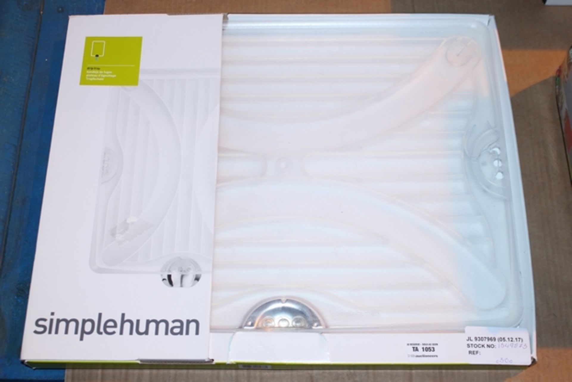 1X BOXED SIMPLE HUMAN DRIP TRAY RRP £30 (JL-9307969) (05/12/17) (1349573)